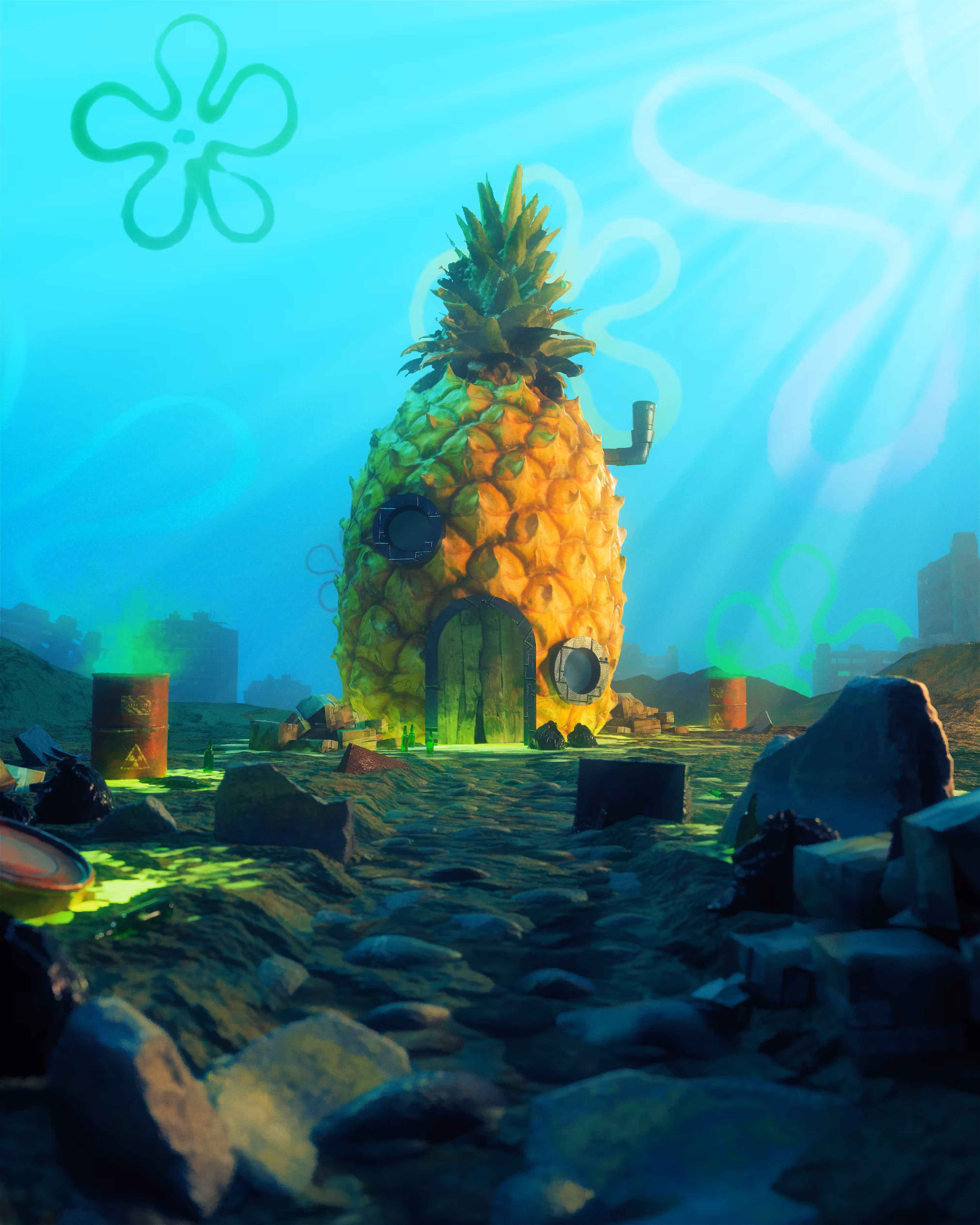 SpongeBob PollutionPants.