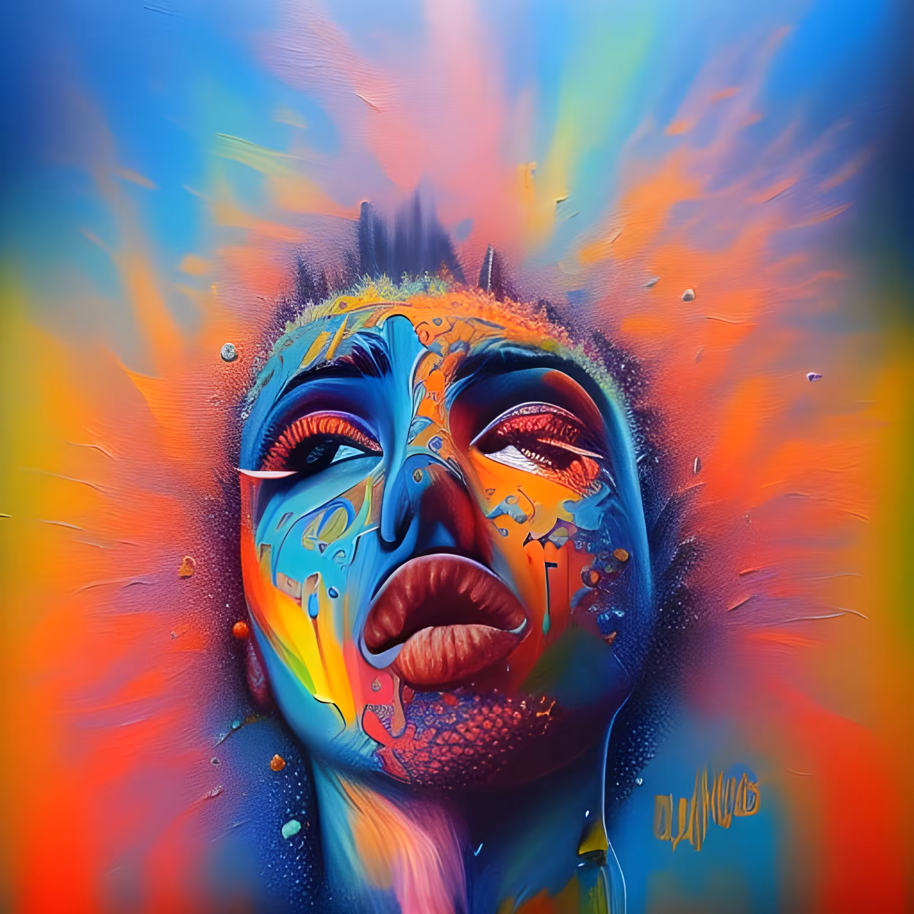 Blues mood