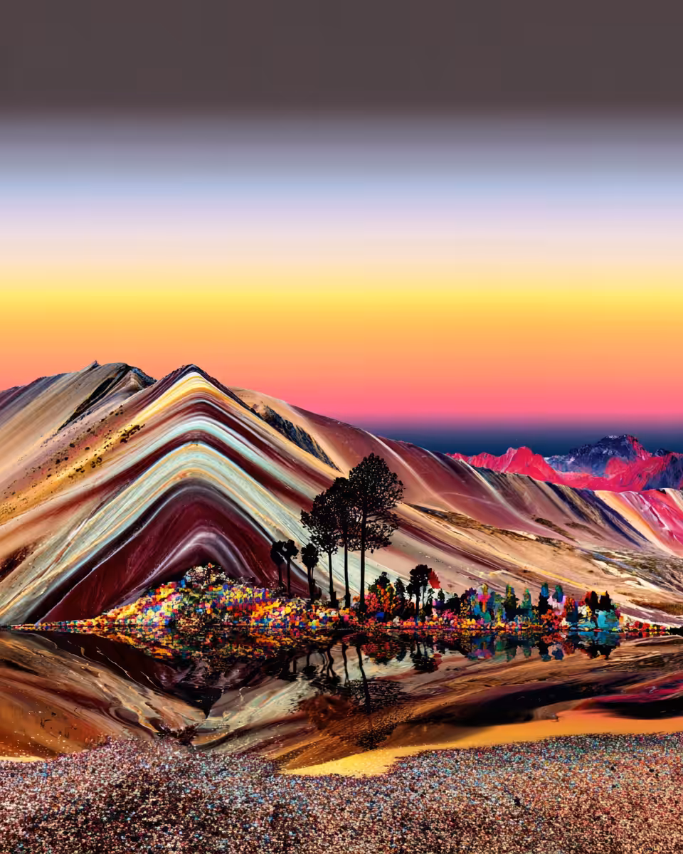The Valley Beneath the Painted Stone