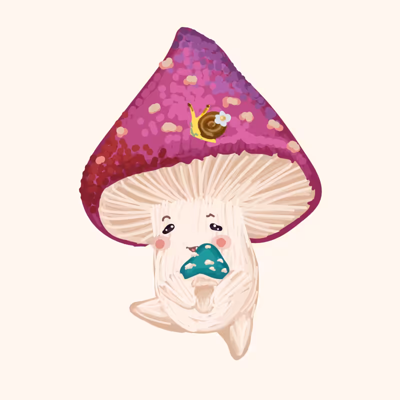 Cute Mushrooms Forest Guys #70