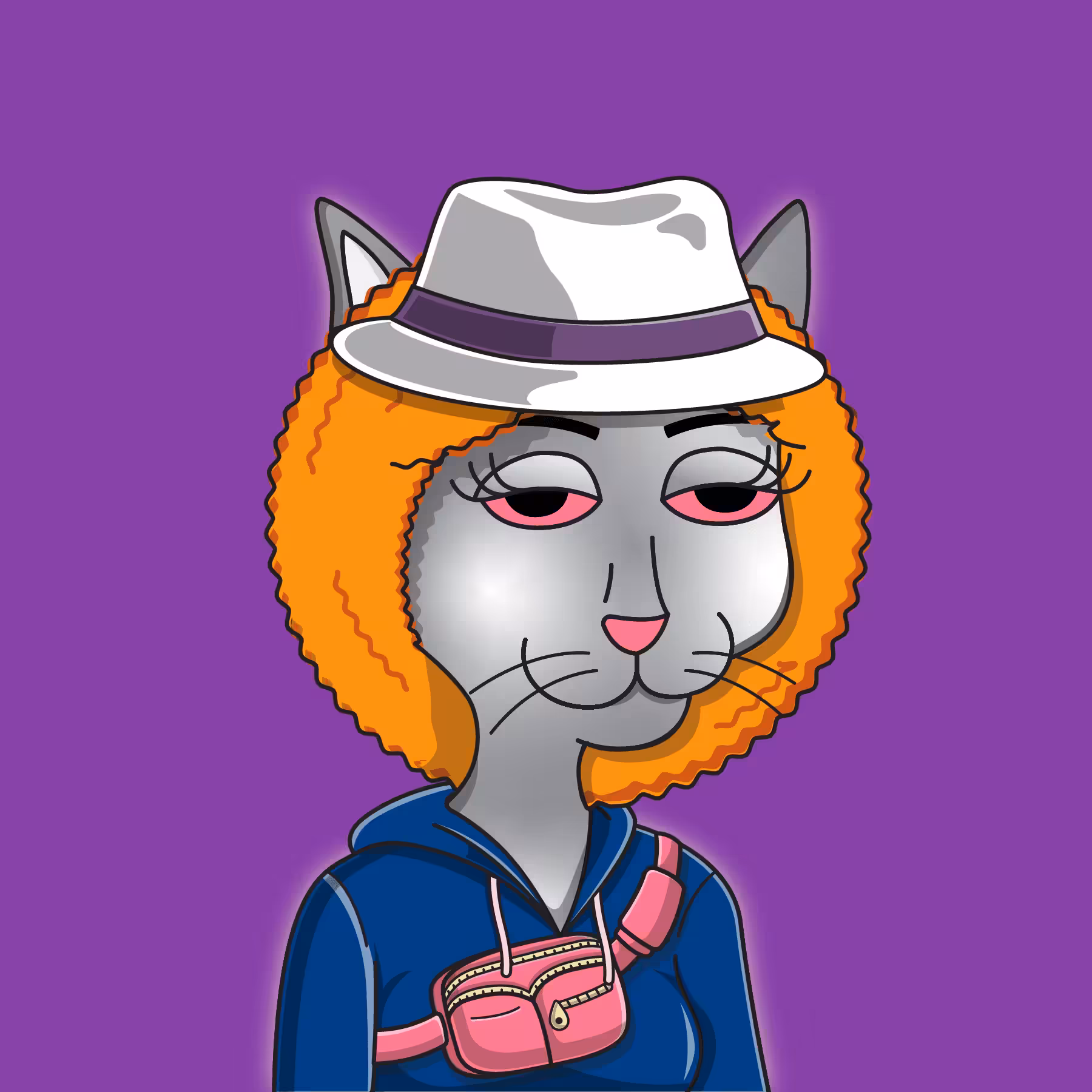 Girl Cat #284