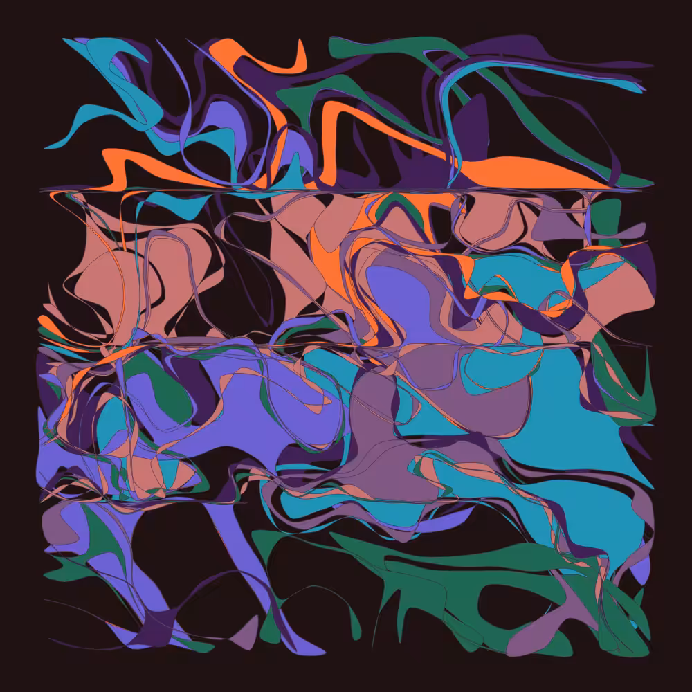 Geometric colorful shapes 3 #106