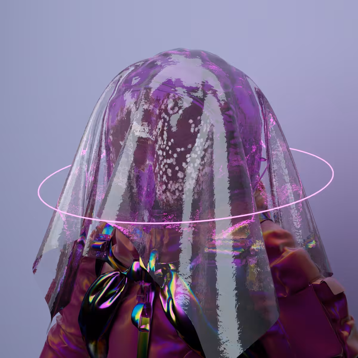 Portrait photograph from space man No.32