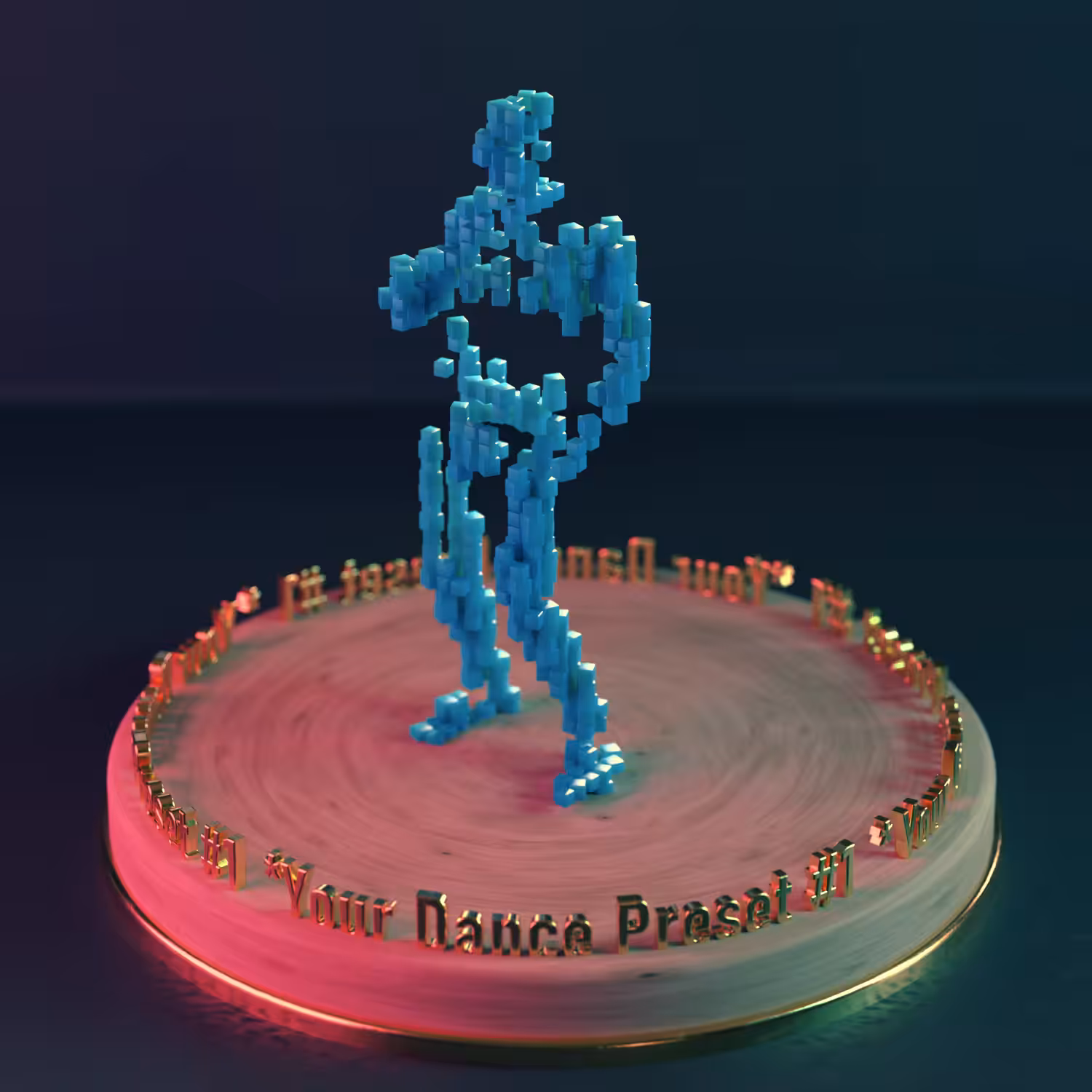 Voxel Dance #001