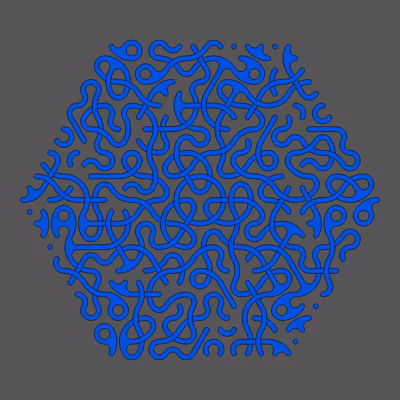 Threefold Symmetry - Dark Variations #458
