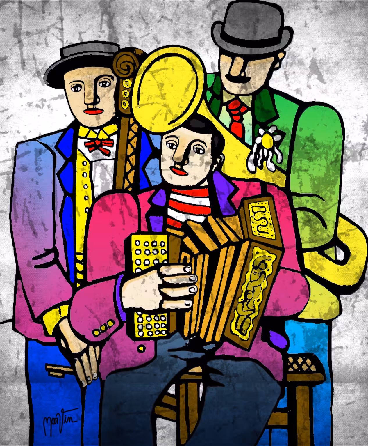 The Three Musicians