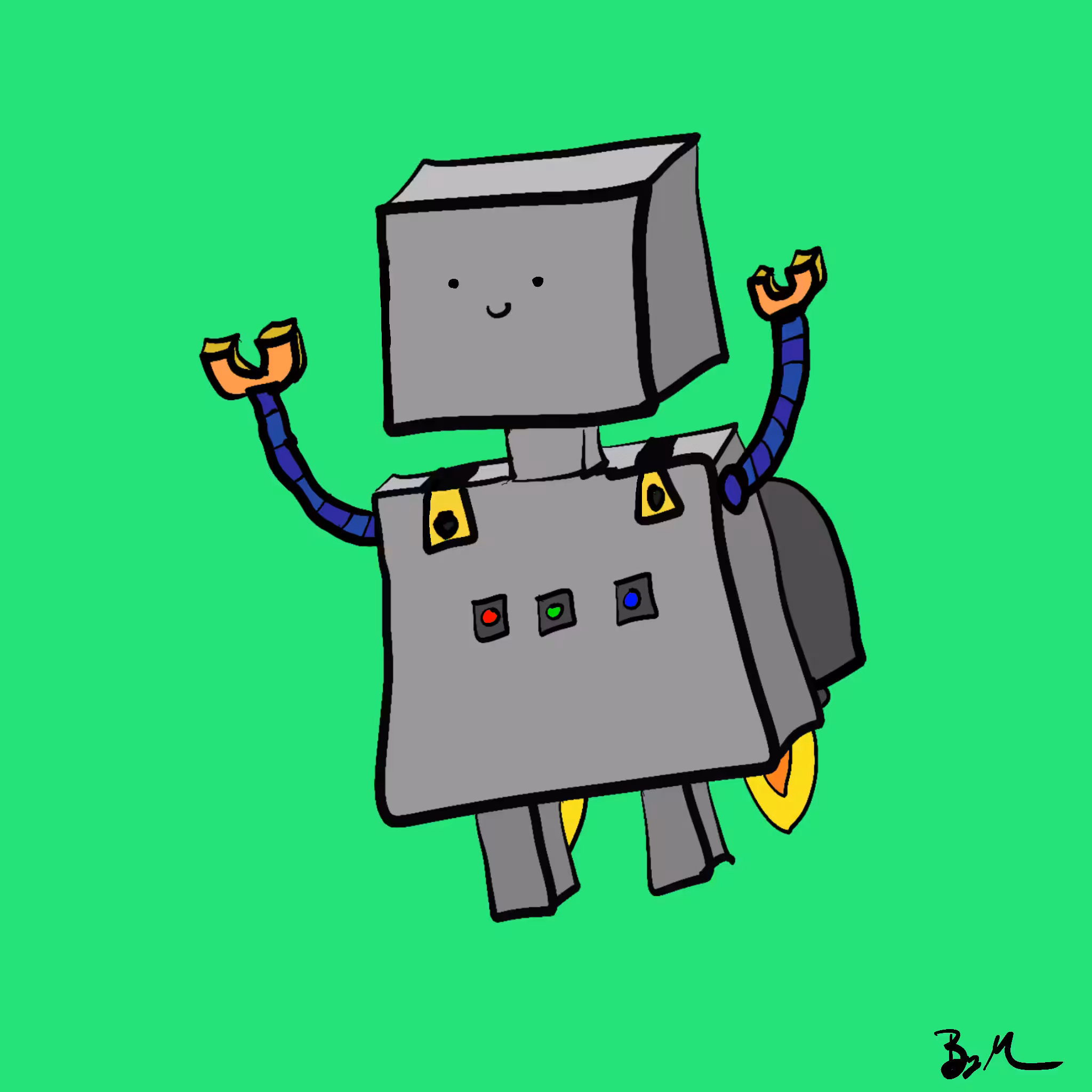 #49 Xander, the Adventurous Robot