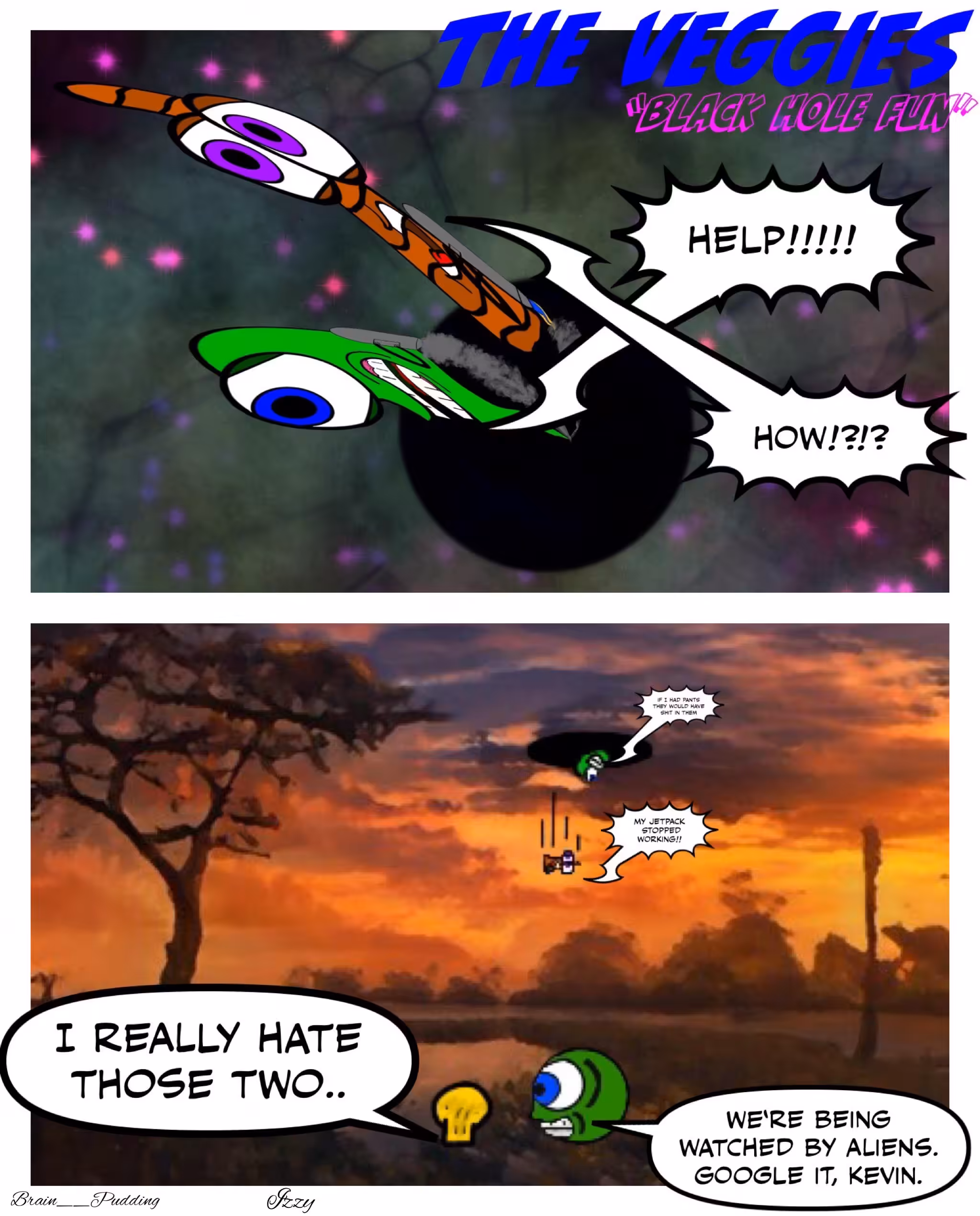 The Veggies "Black Hole Fun"
