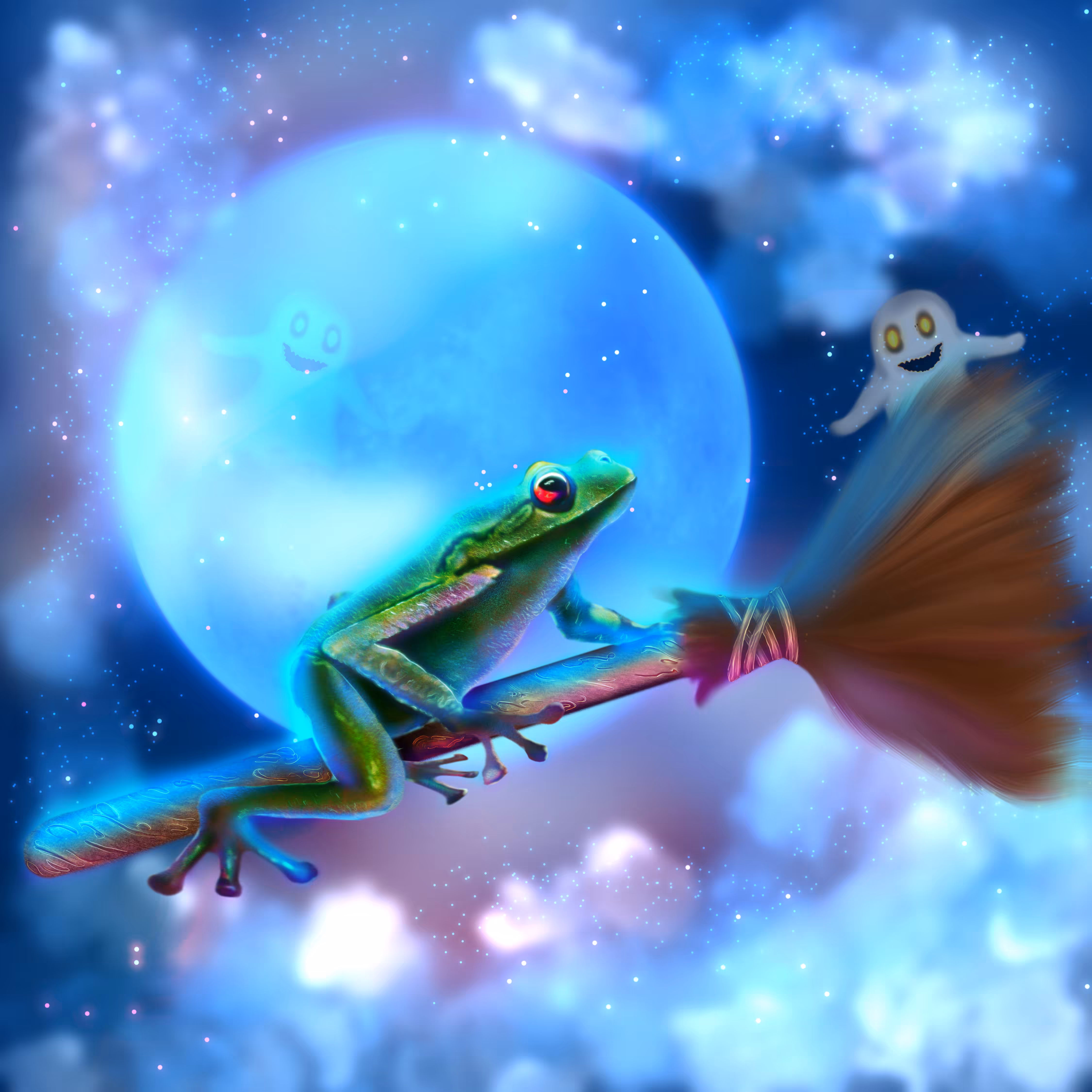 Halloween frog 2