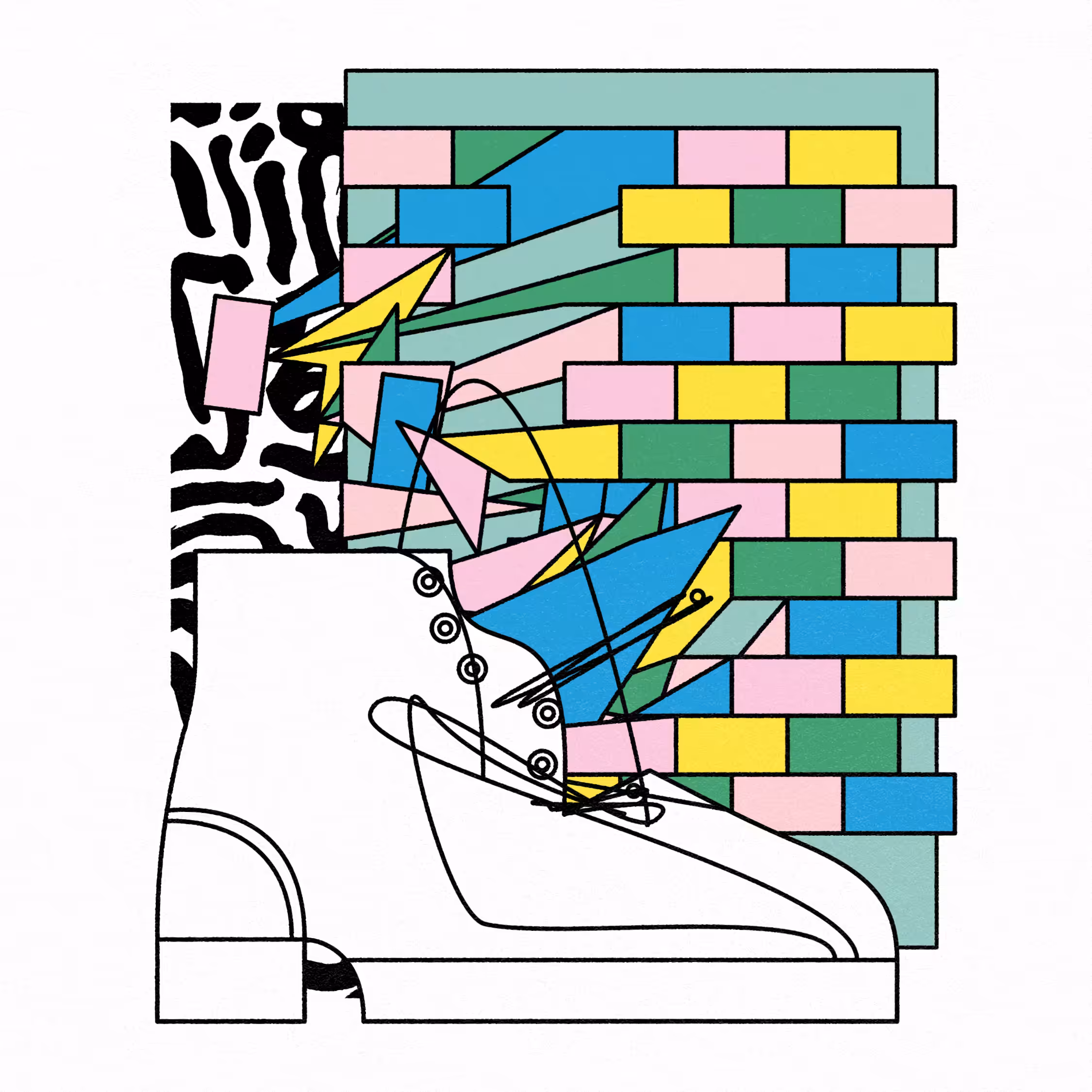 Chaussures Blanches