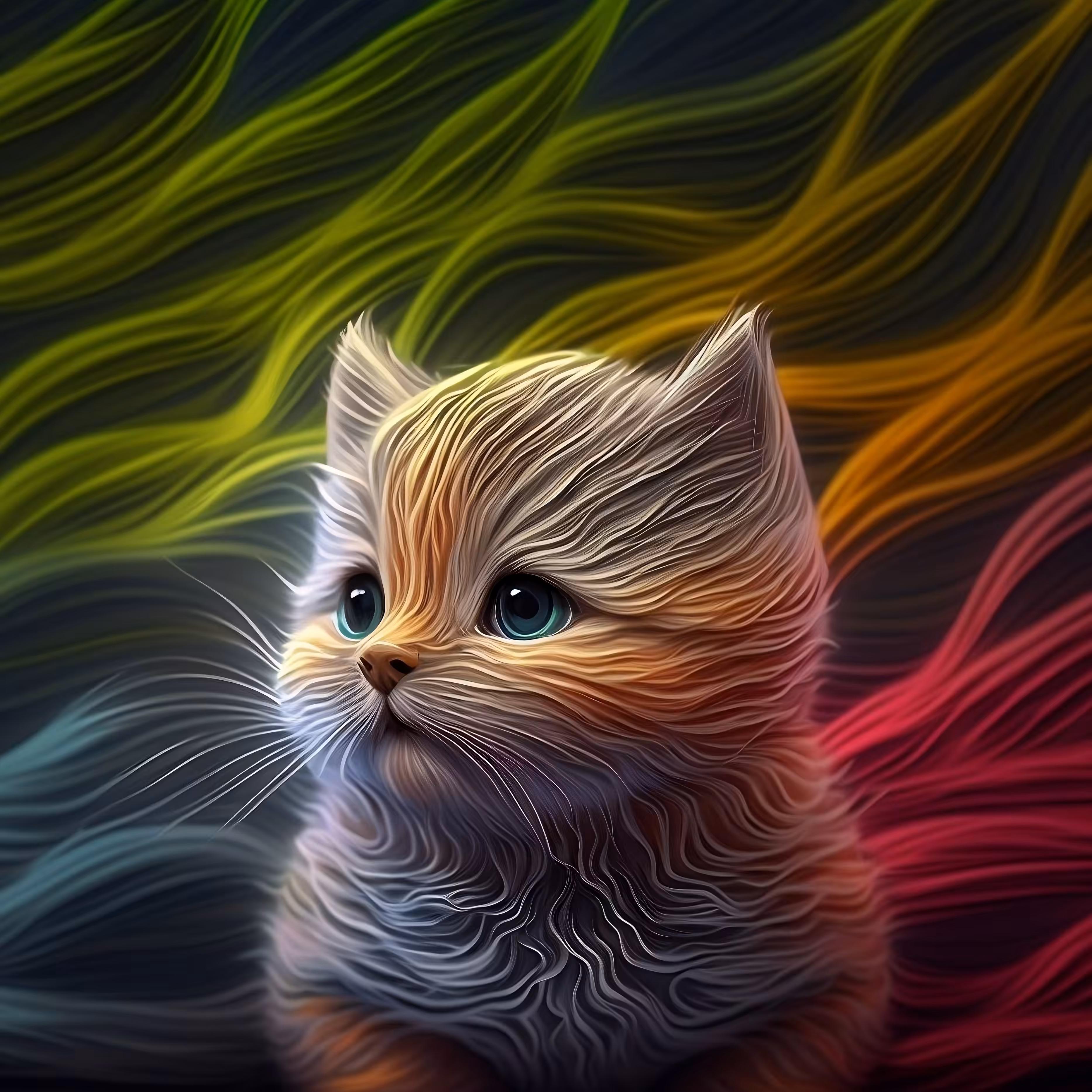 Rainbow Cat