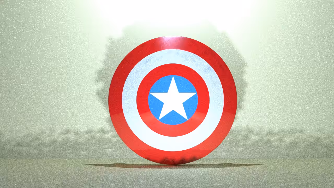 Captain America shield