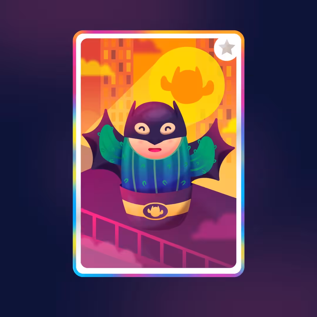 Bat Cactus #14