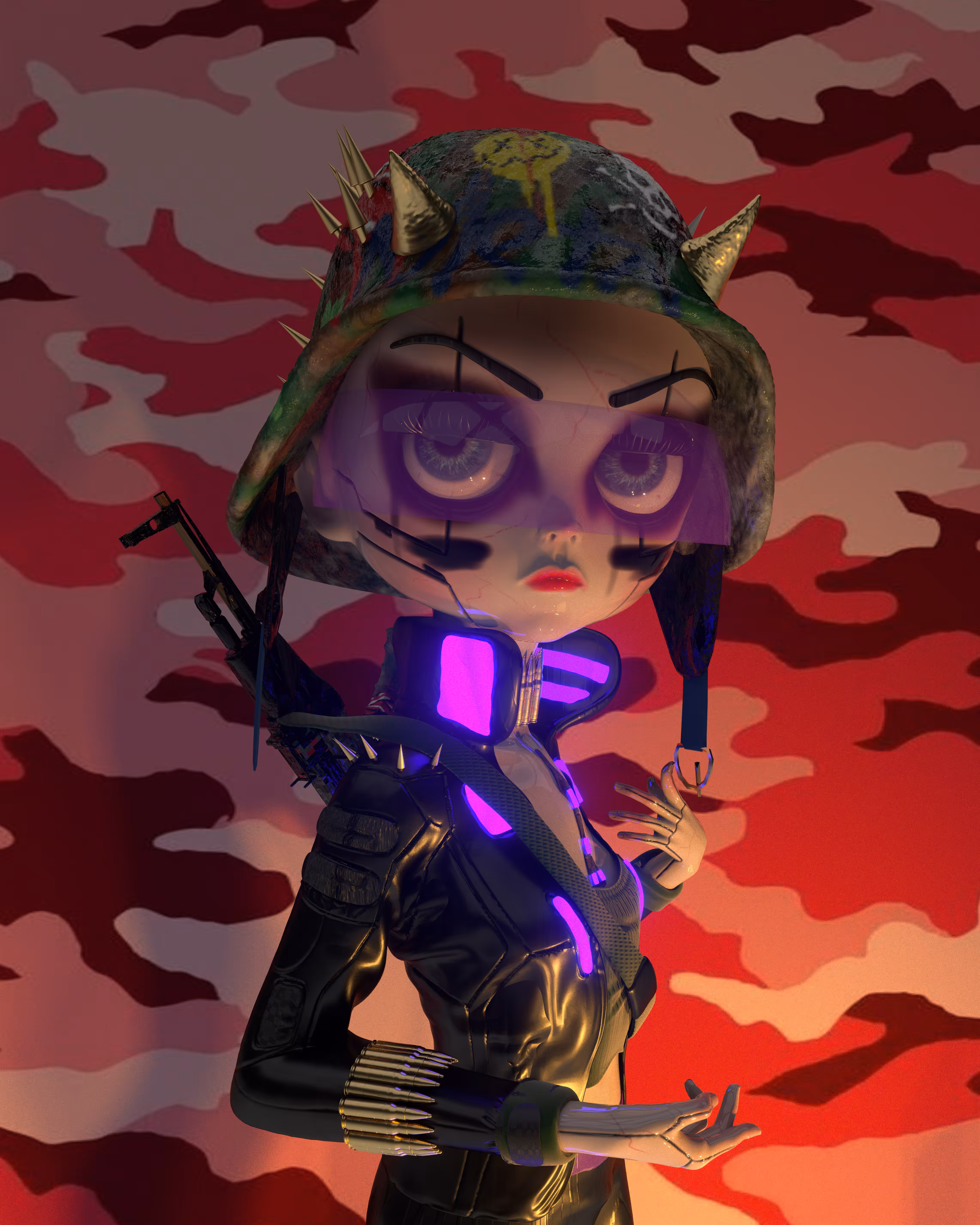 VERO - Futuristic warrior