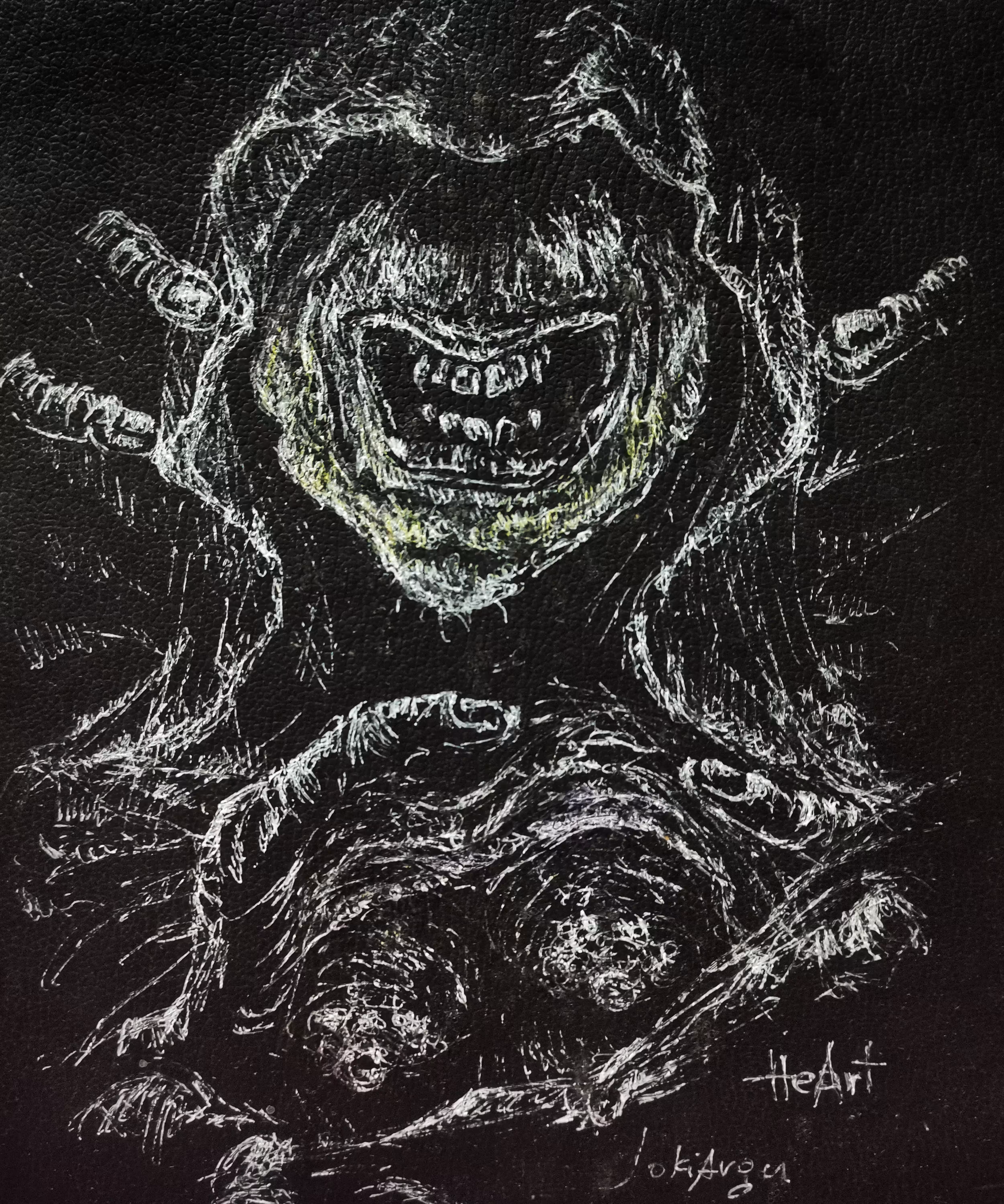 the shaman's bosom