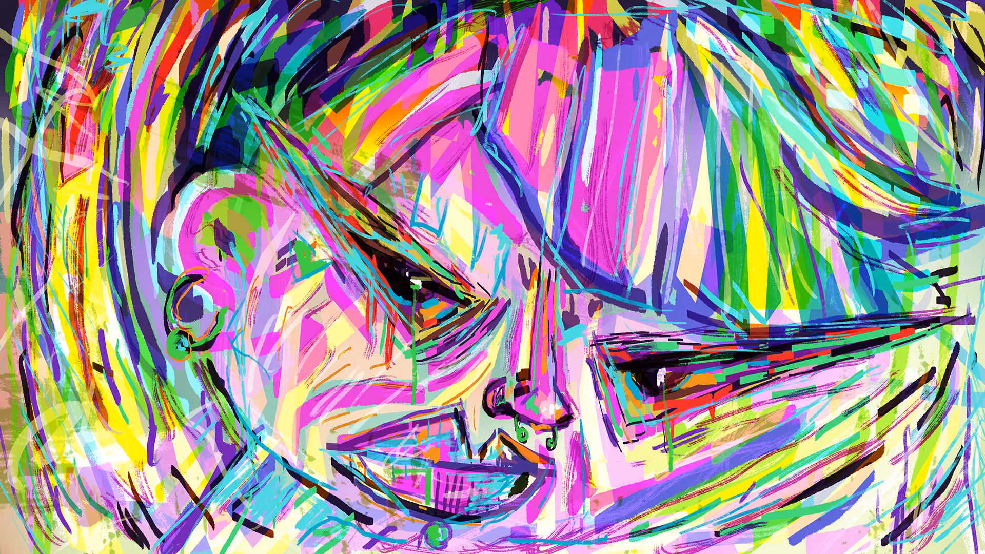 Spontaneous portrait.