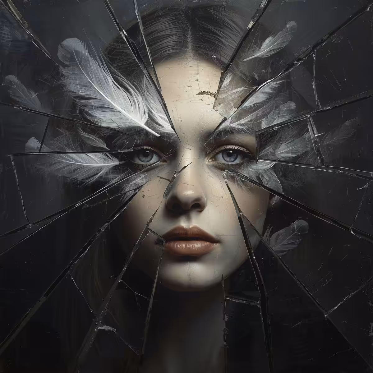 Broken glass