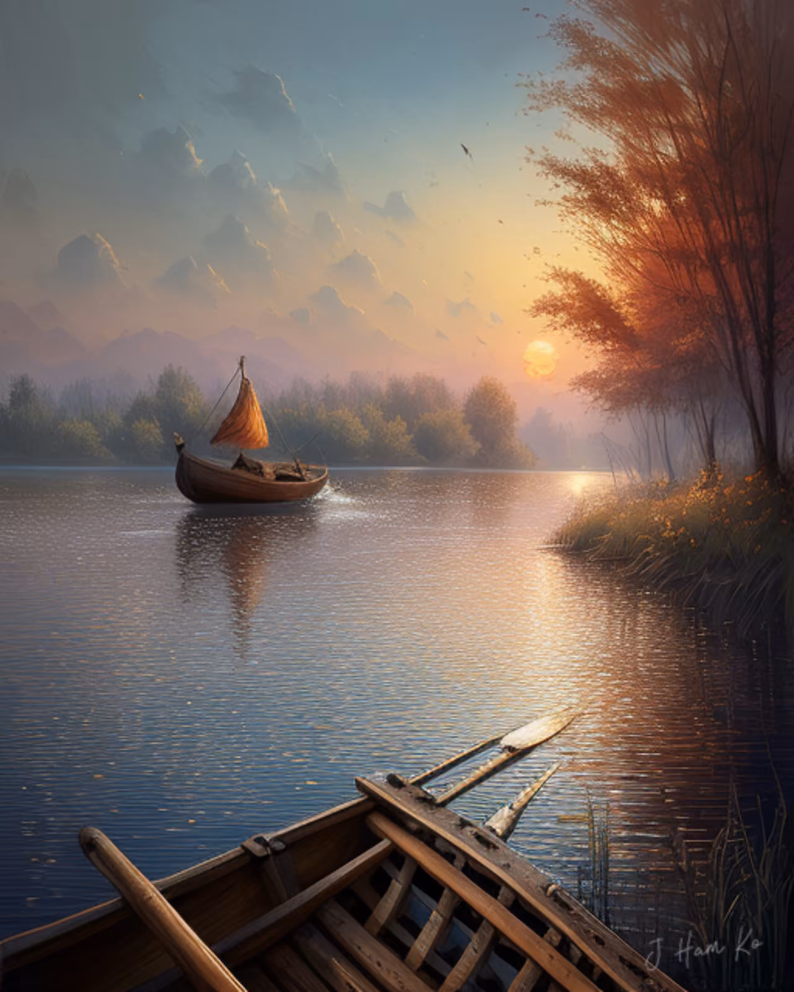 Imagination Designs: Sunset Sail