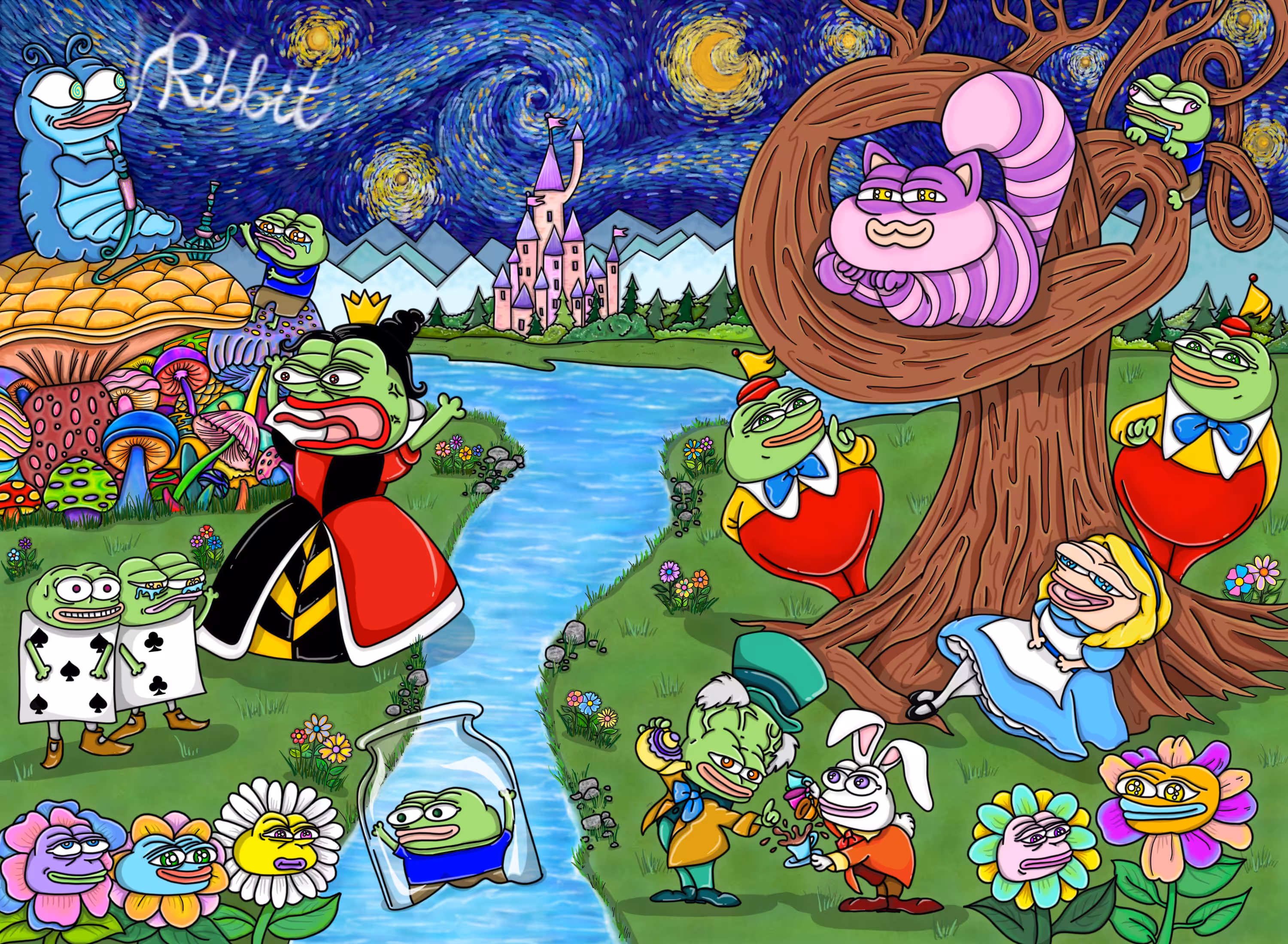 Apu in Wonderland