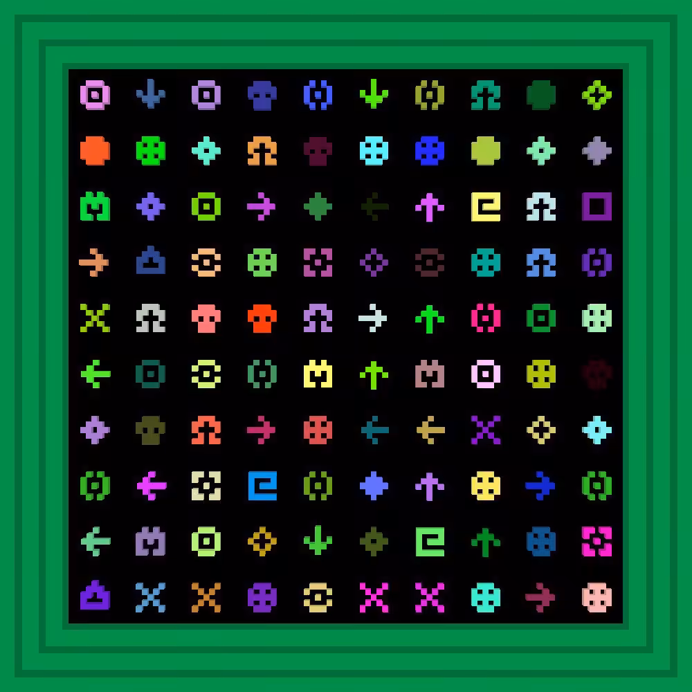 93 :: Procedural Symbols #153/1000