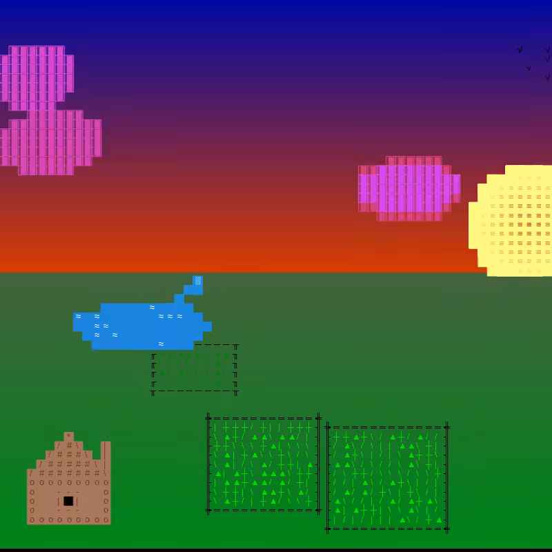 ascii landscapes 1 #4