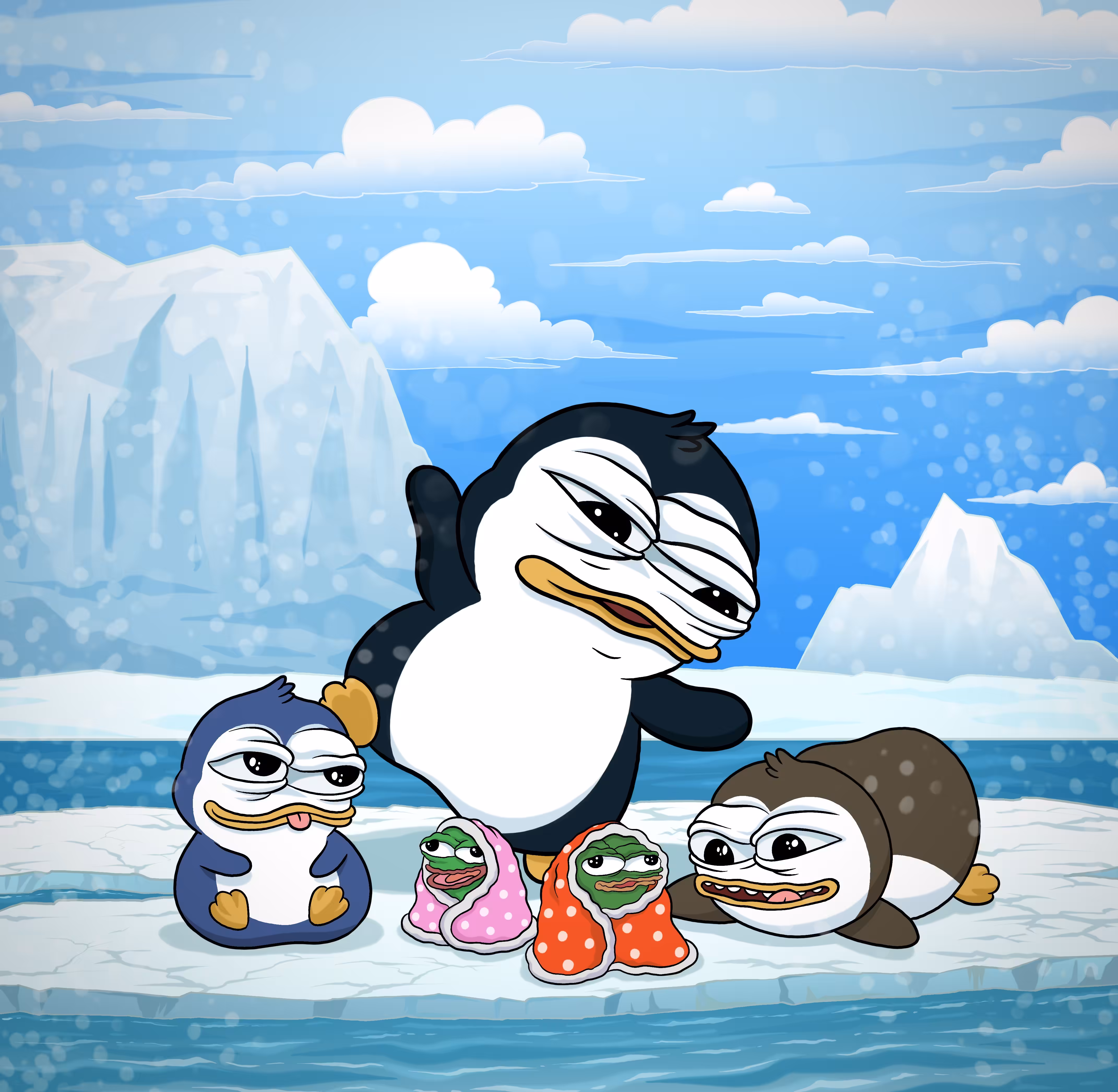 🐸❄️🐧
