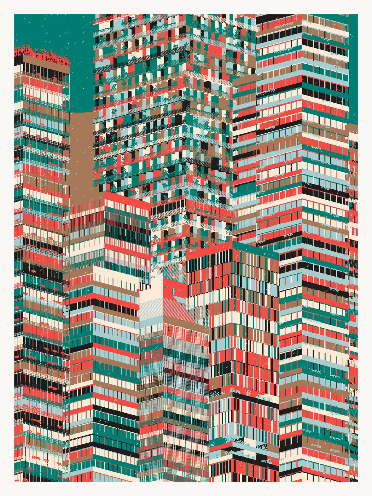 Perpendicular Inhabitation #30