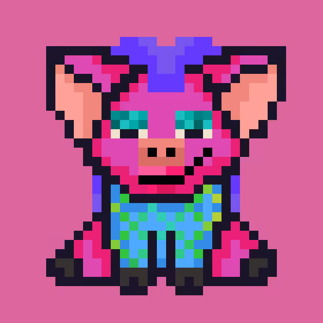 Punk Pig #00153