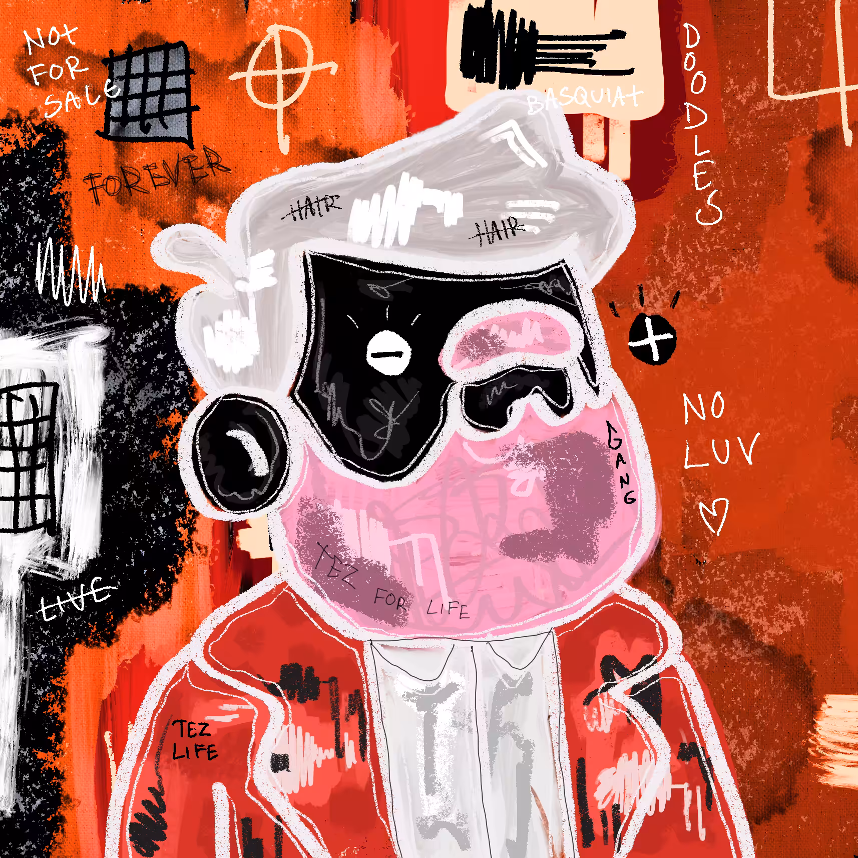 Doodlesquiat #11