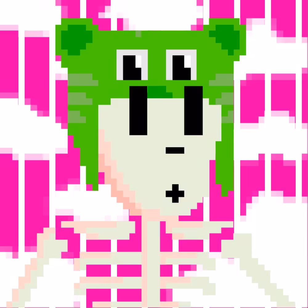 PIXEL SKULLETTI 1 #160