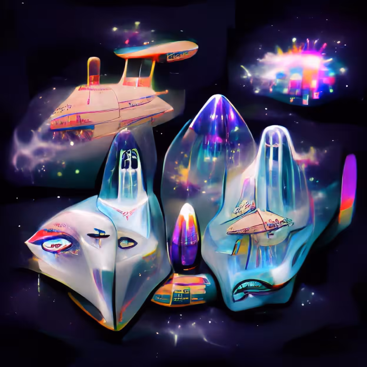 Anne Spalter AI Spaceships: Outerspace Sentient 240/501