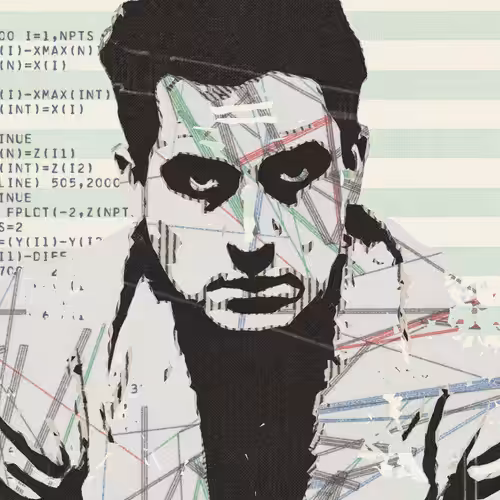 THE GENERATIVE PORTRAIT COLLECTION OF ROBERT MALLARY: Generative Portrait of Robert Mallary #1914