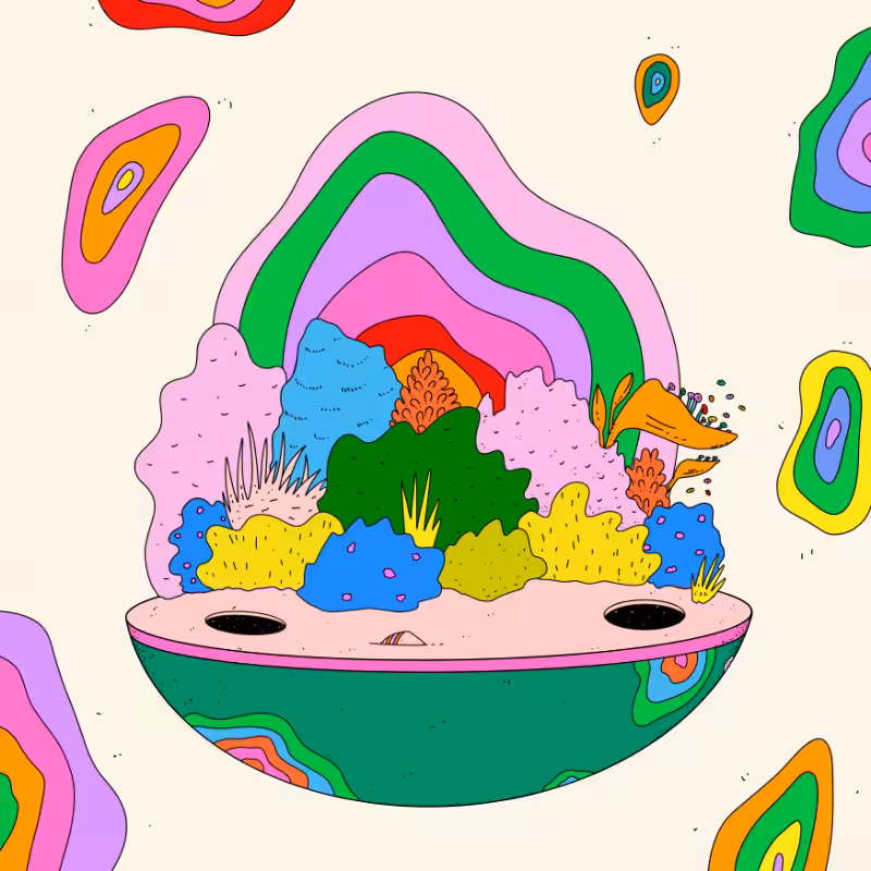 🌈🌴🪐 #222