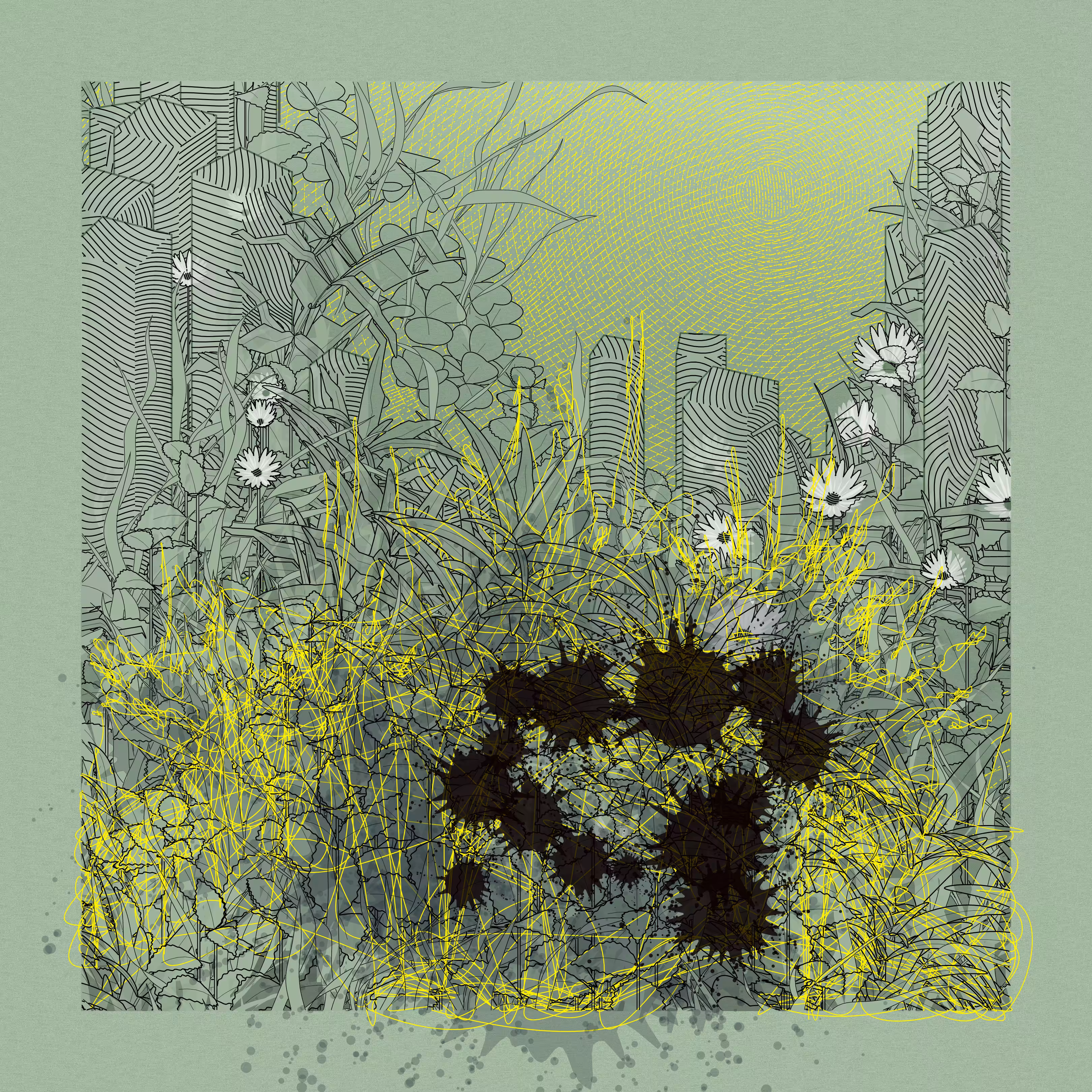 Landscape with Carbon Capture #1643