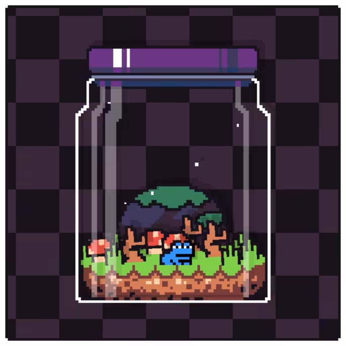 Toad Terrarium #229