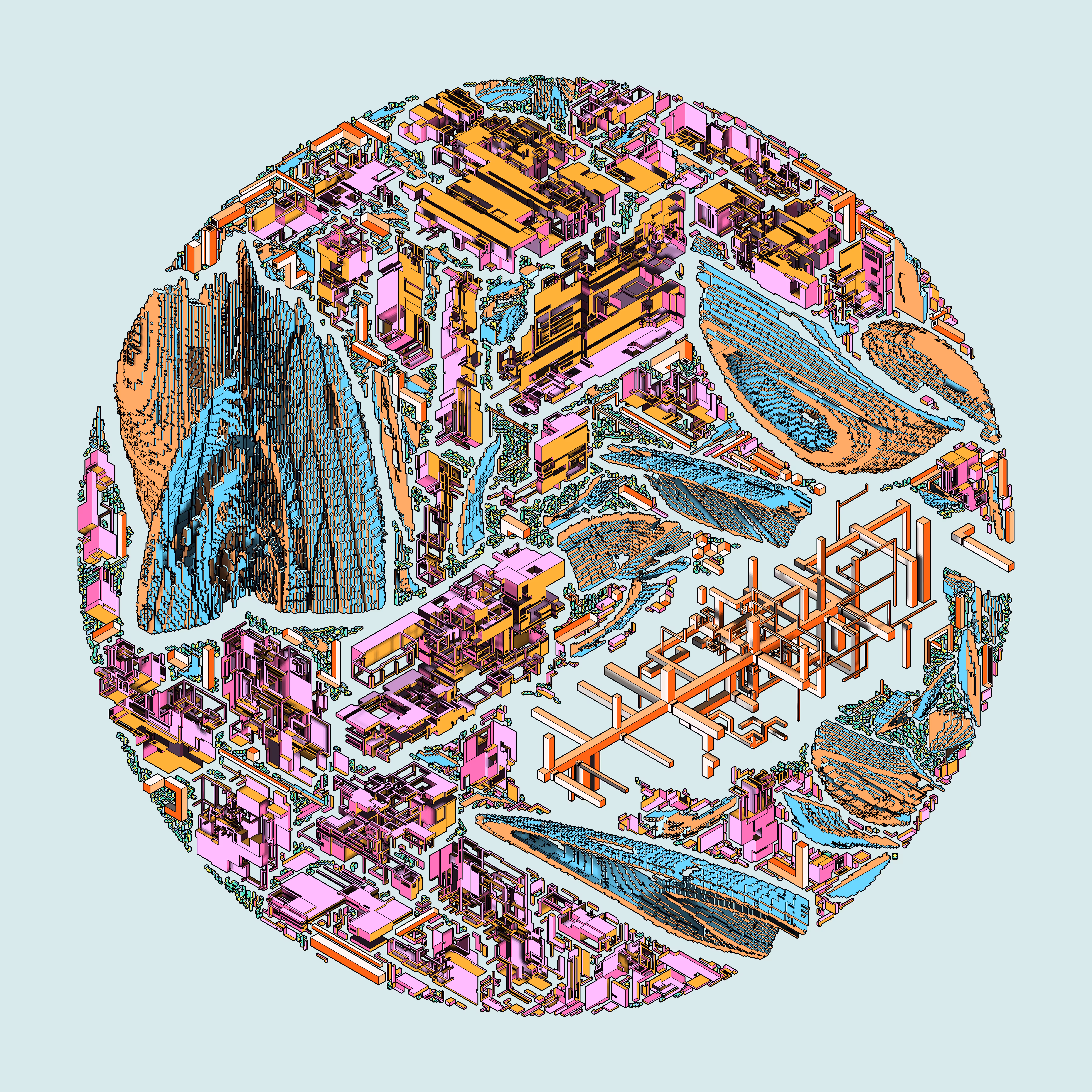 Isoverse - Invisible Cities: Invisible City #398