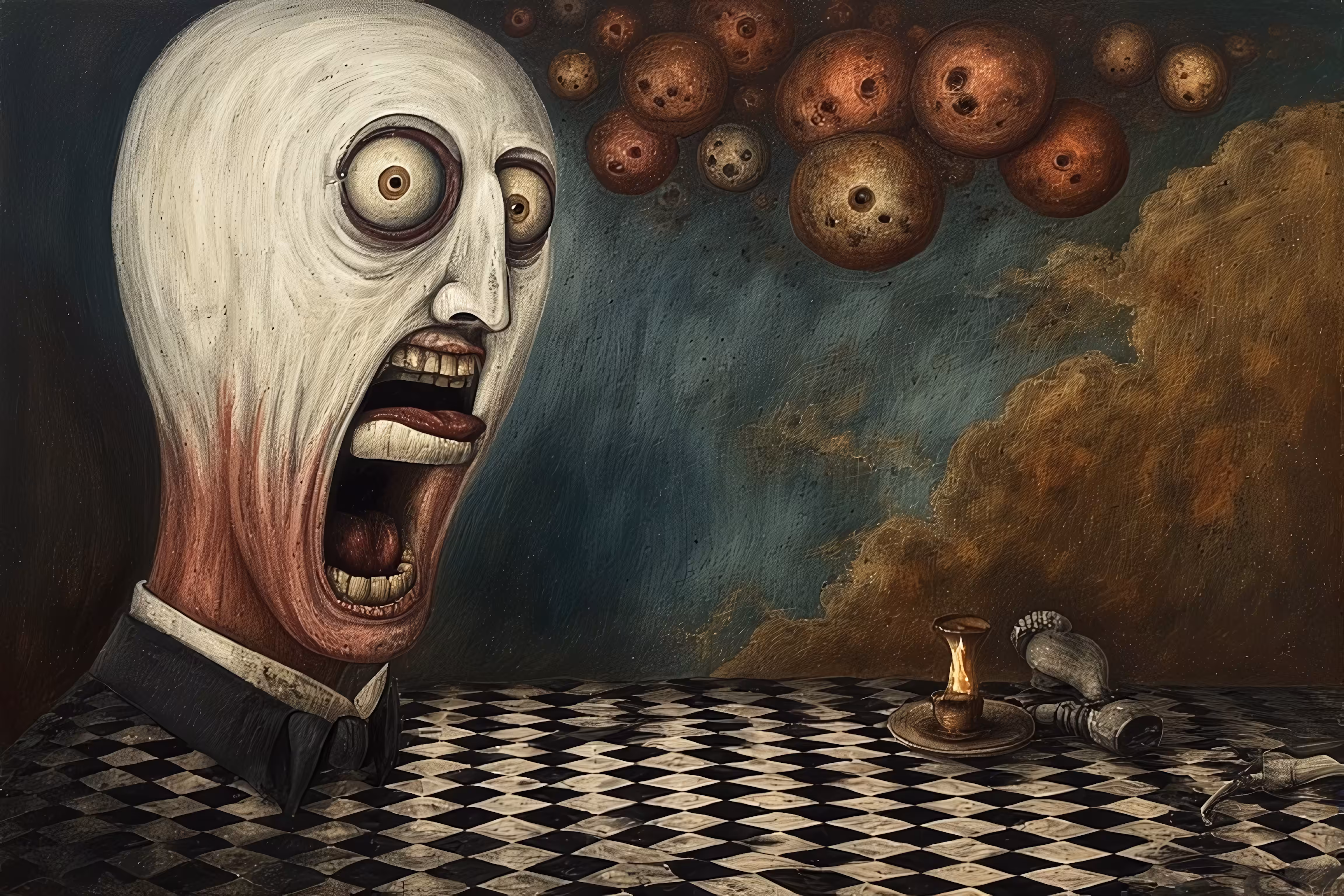 The Scream of the Celestial Void