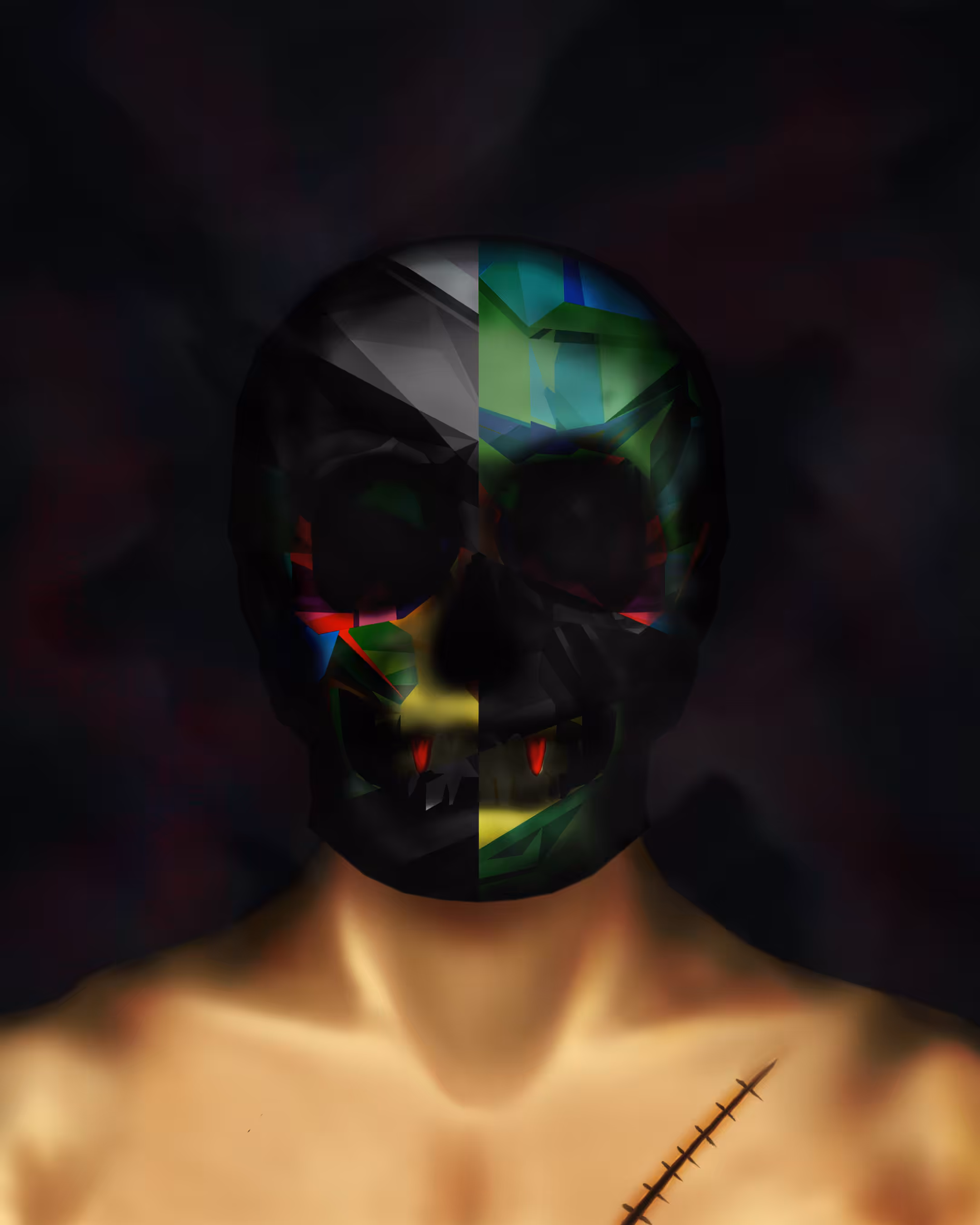 colorskull warrior