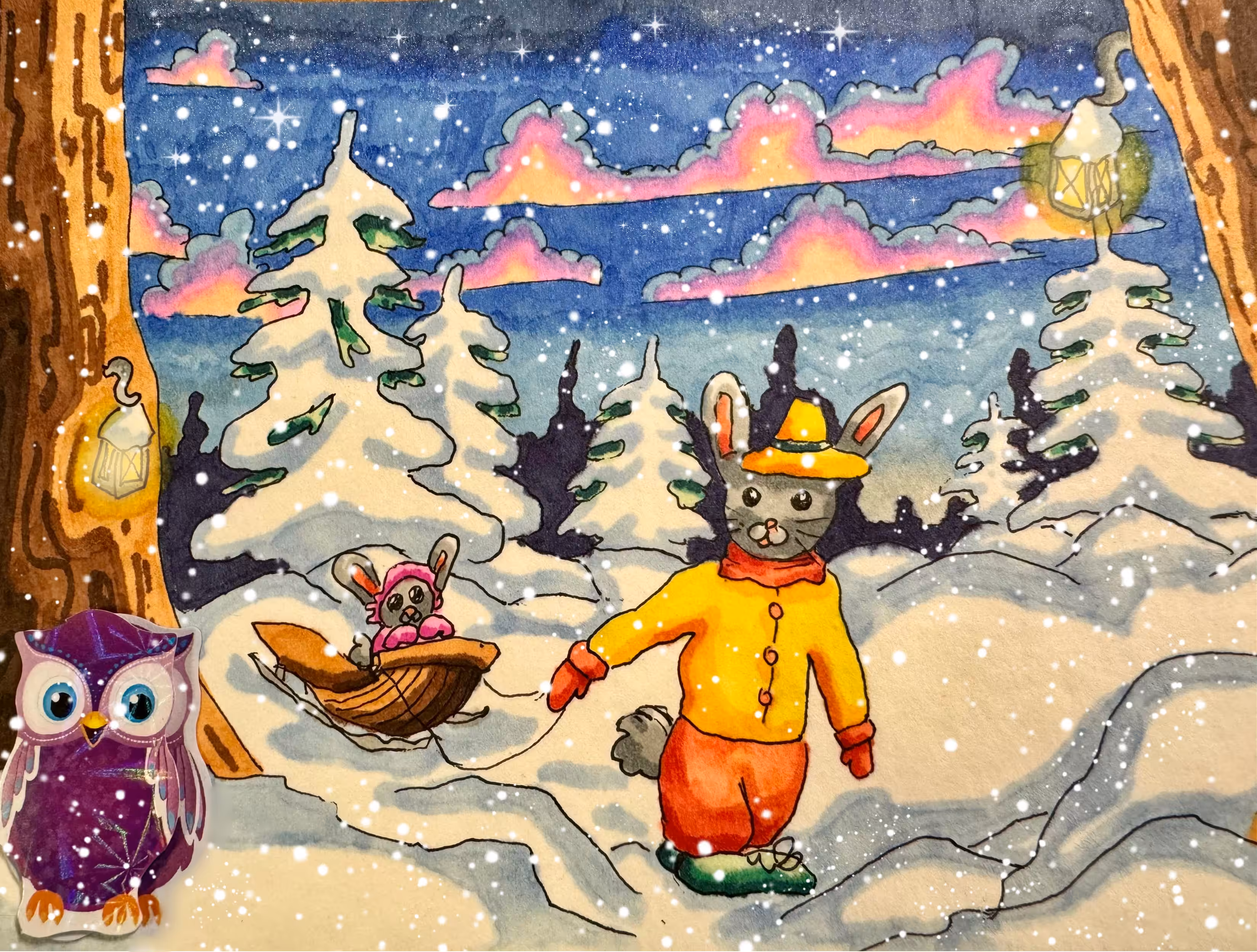 Winter evening