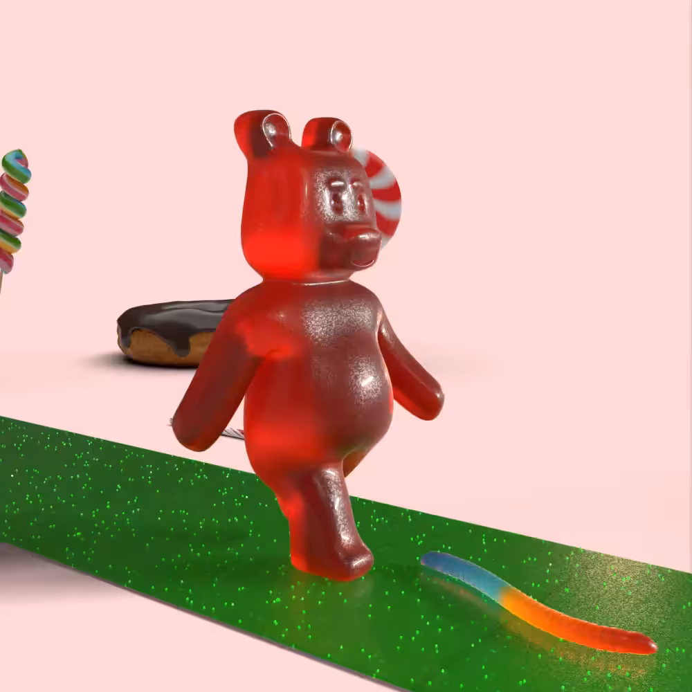 #001 - Jelly Nafti Bear
