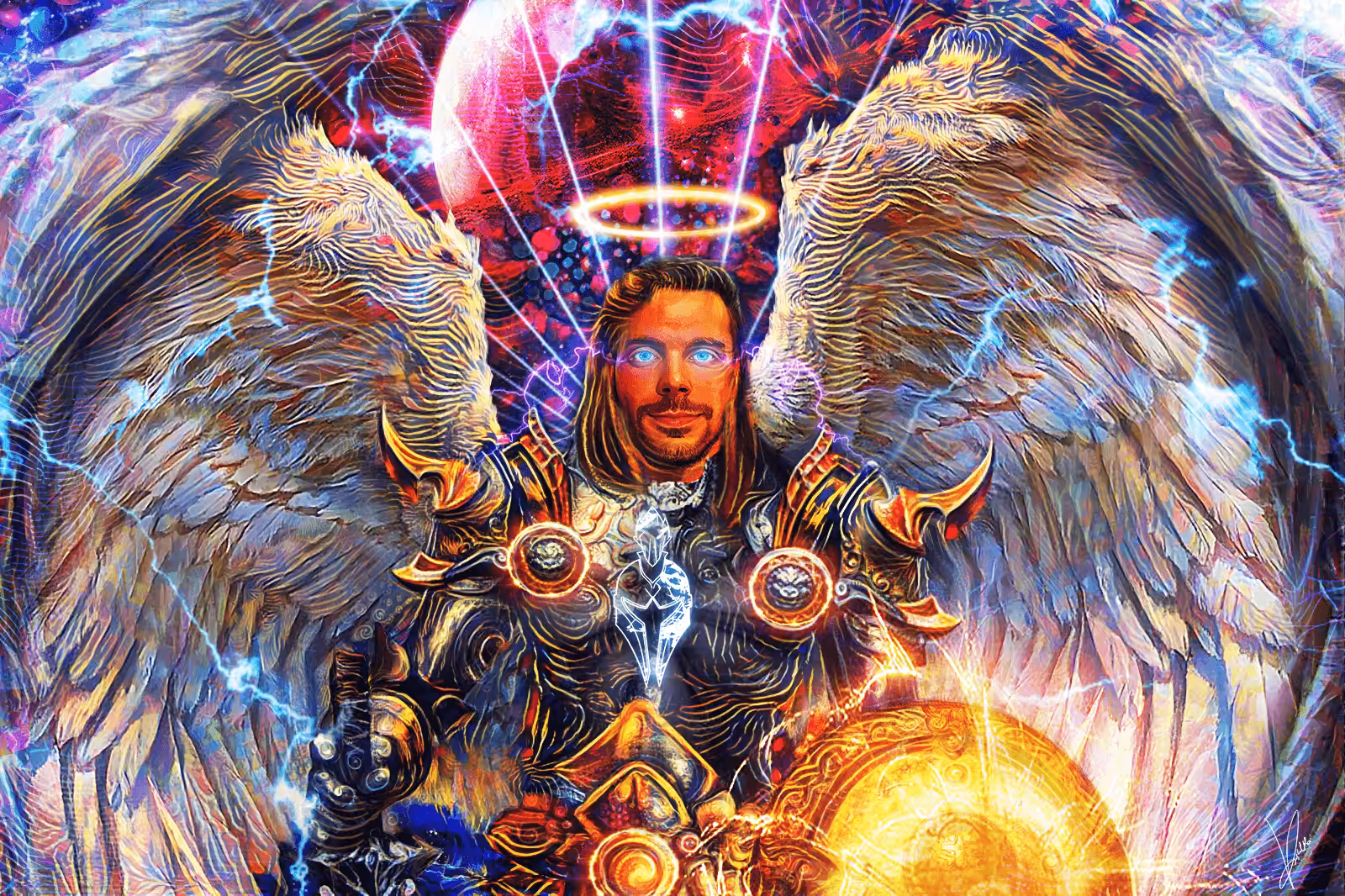 The Holy angel -METAGRAPHIC VISIONARY #14