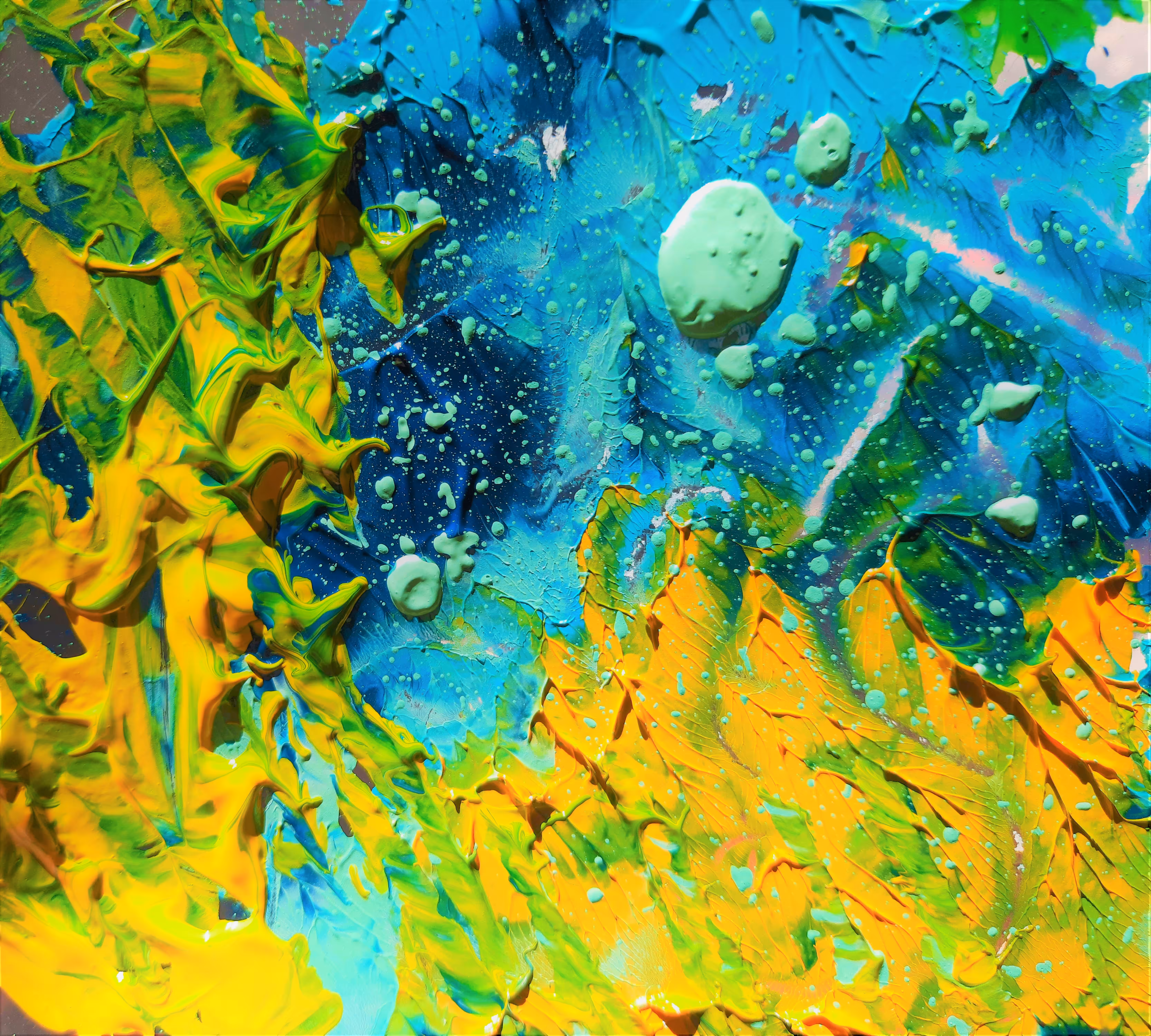 "Yellow cheerful color"