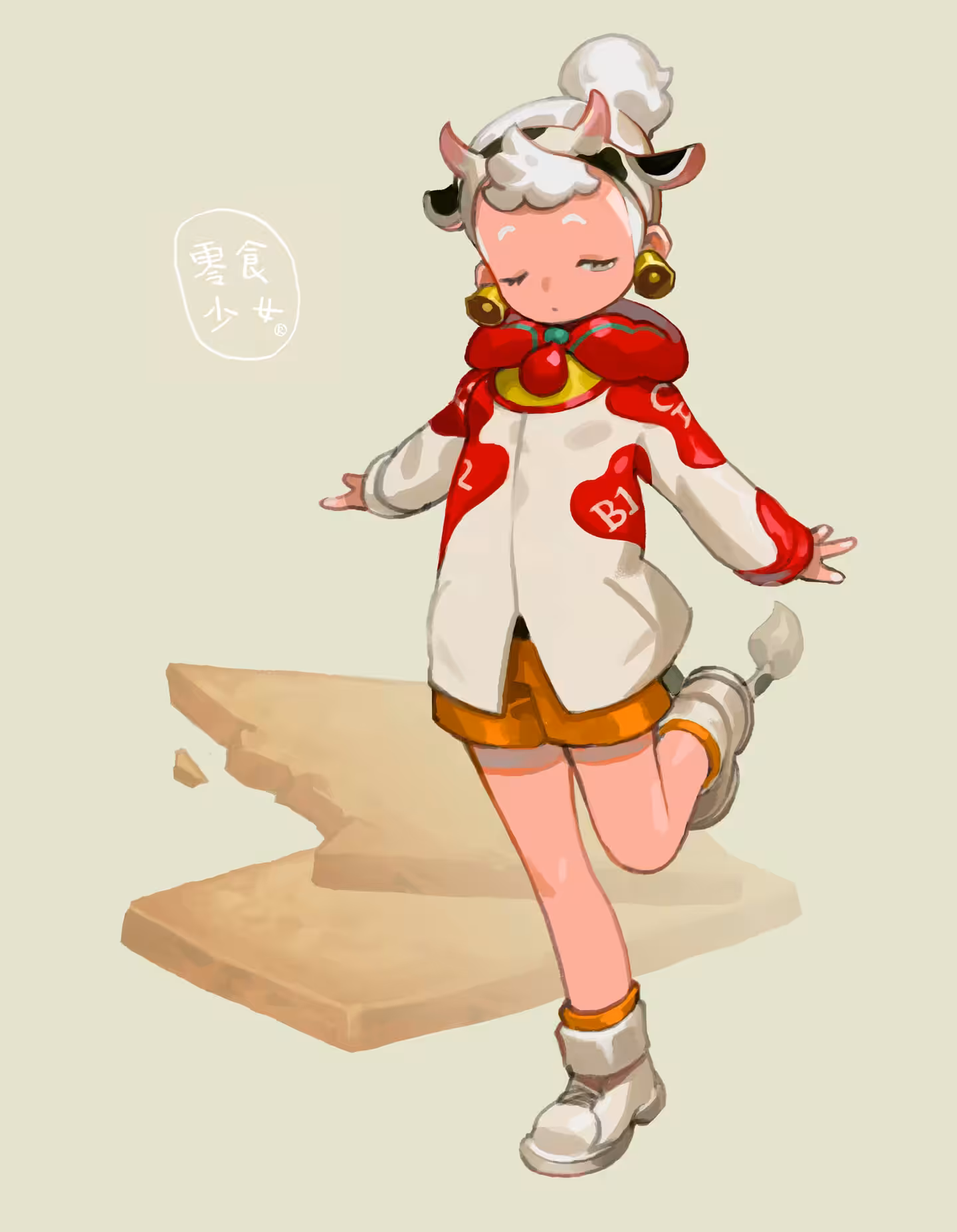 SNACKS GIRL_#014 Milky Snack
