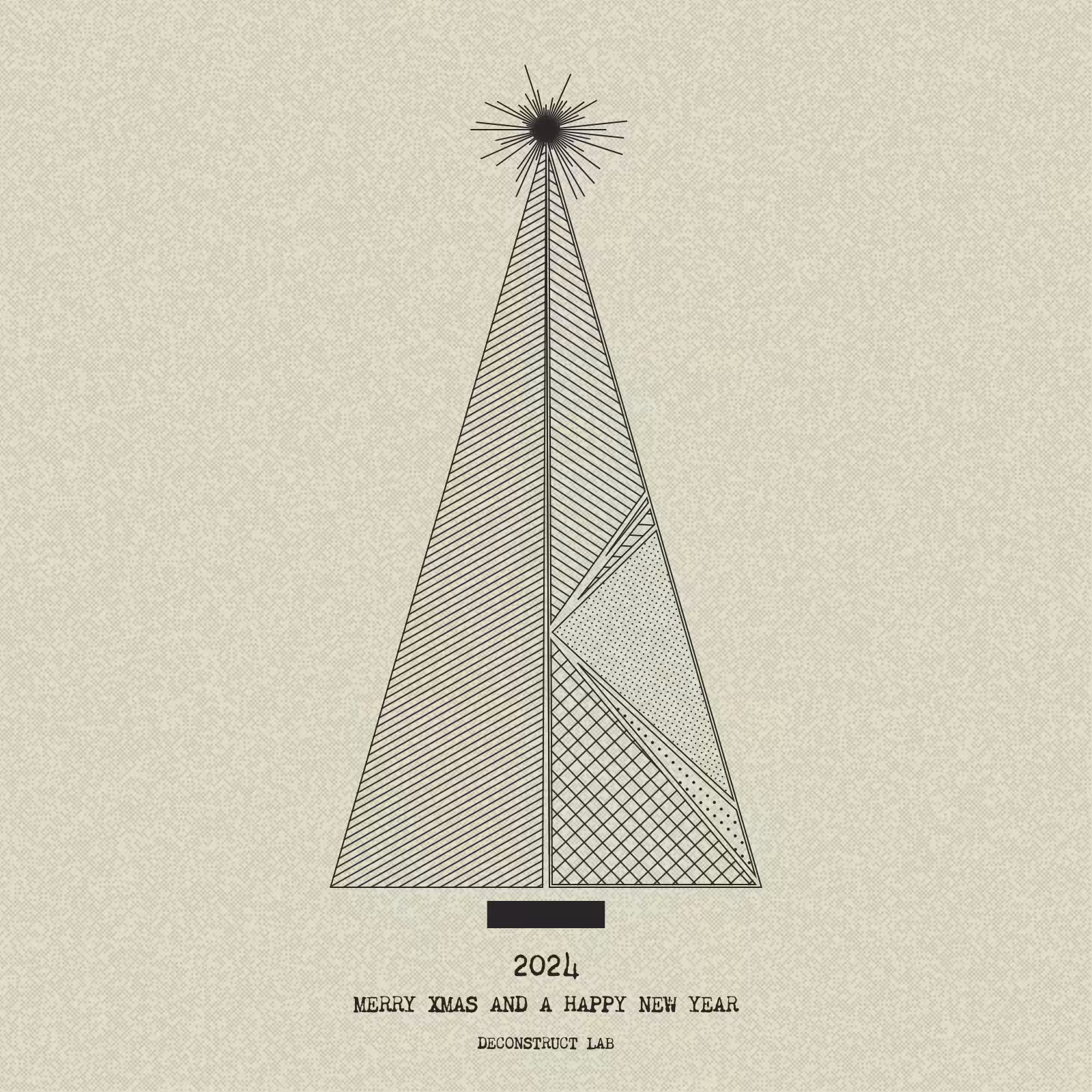 Have Yourself a Merry Little Geometric Tree #256