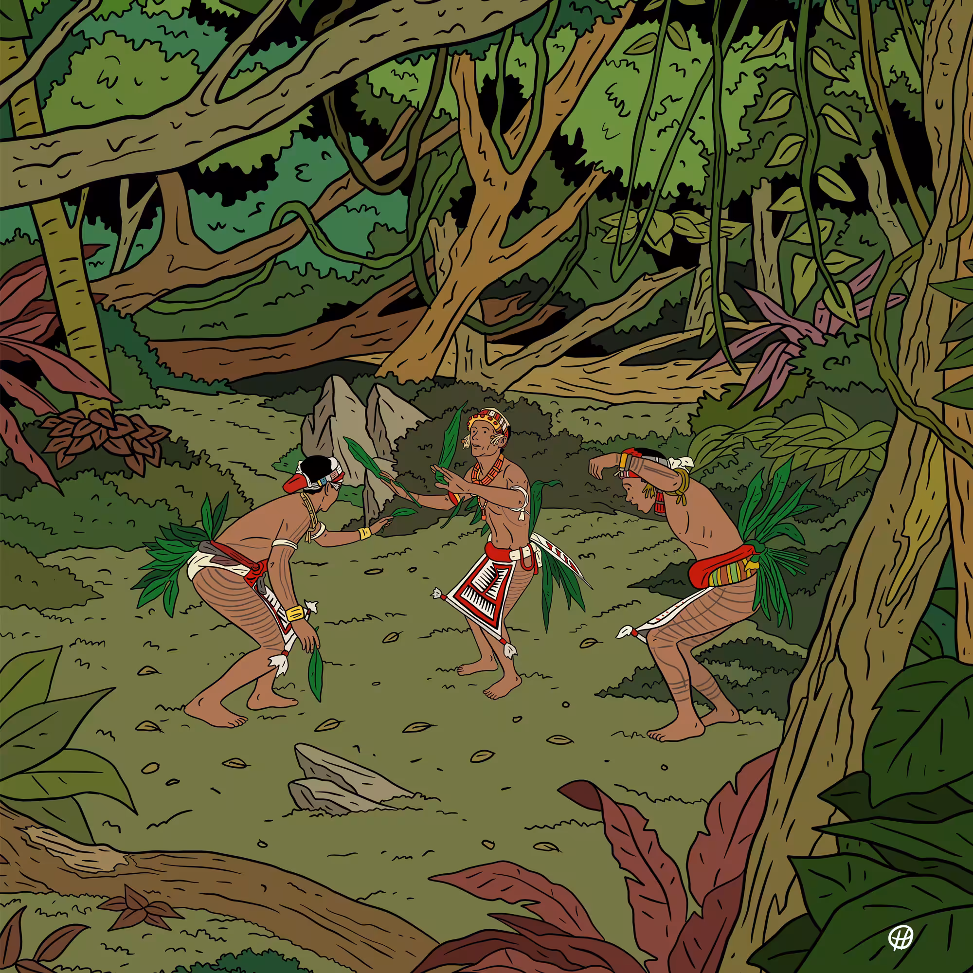 borneo dance