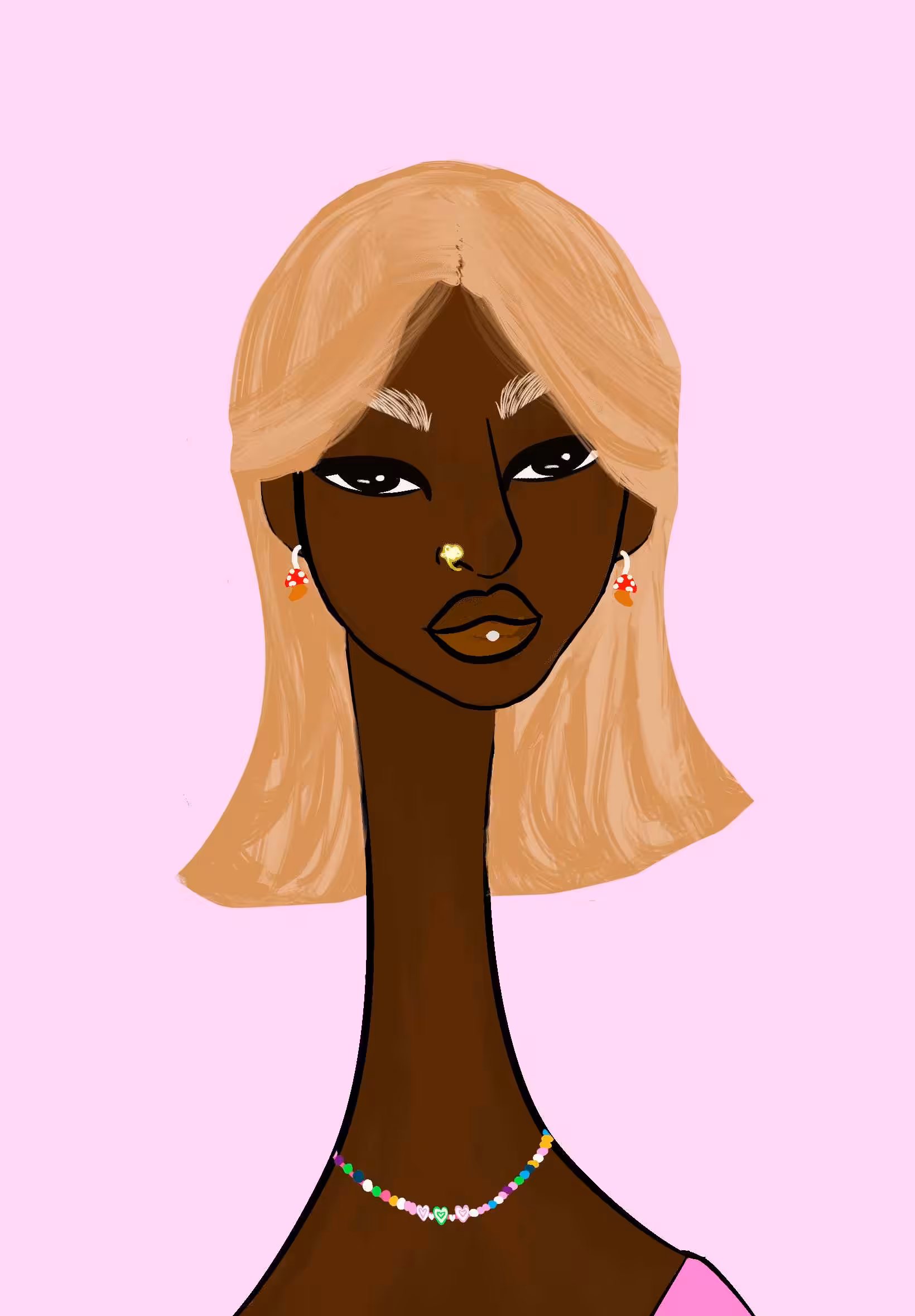 Long Neckie Ladies: Long Neckie Lady #905