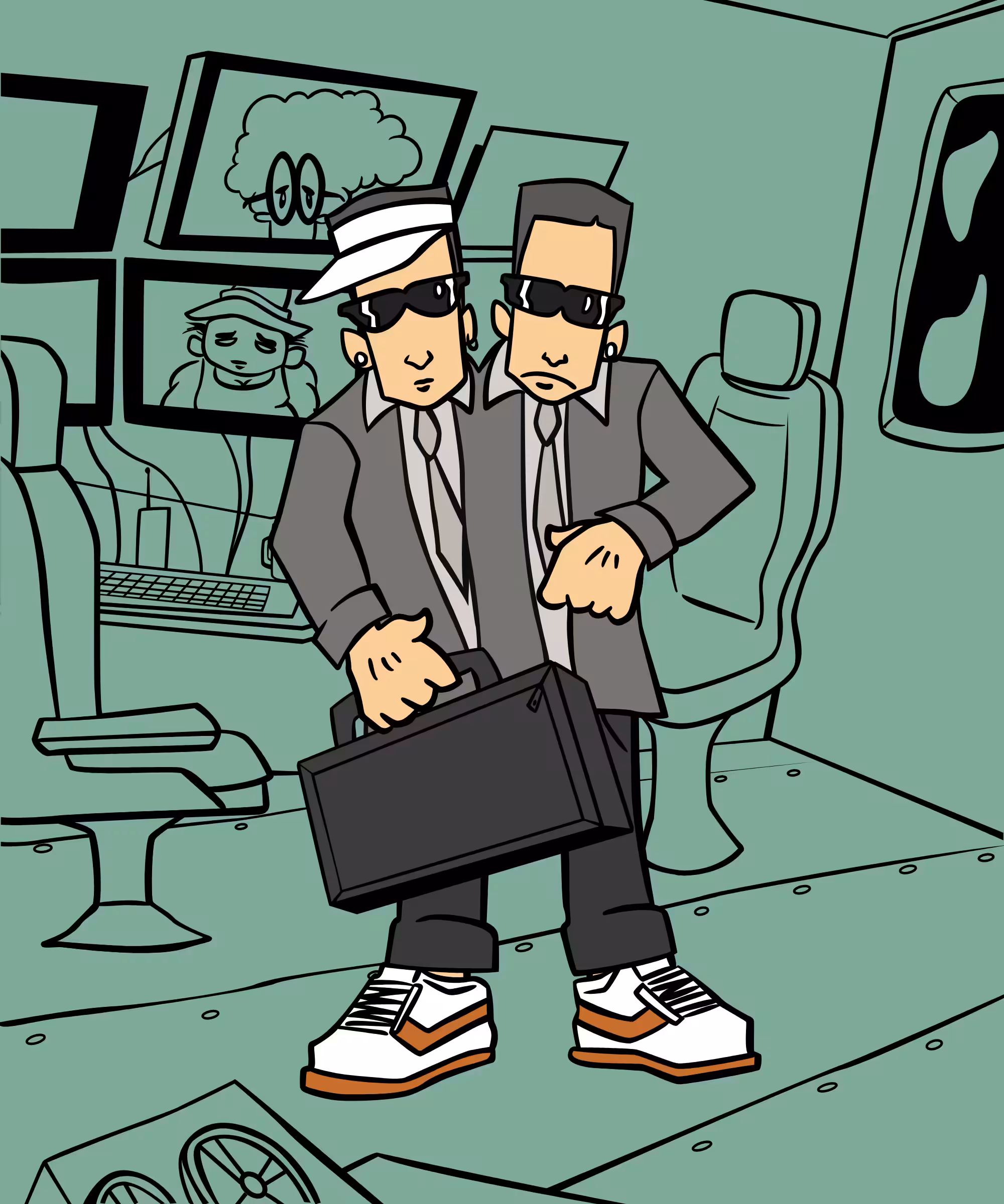 Agents Brown and Knows #1010