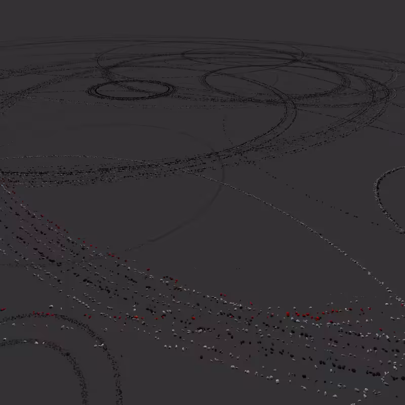 circle drops - 'the passenger' sketches #185