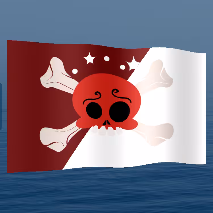 Jolly Roger Flag #154