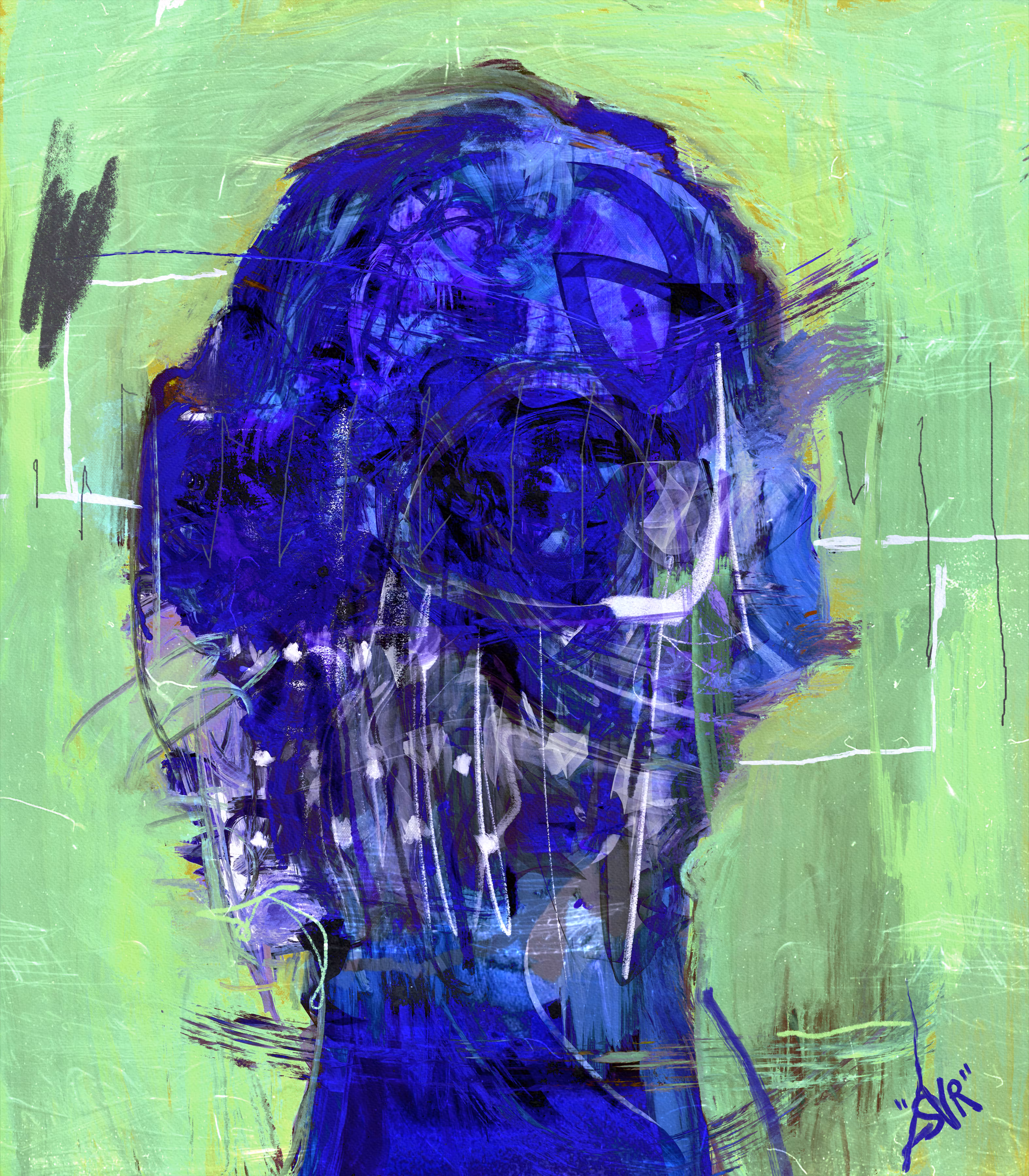 1000 Faces: Lost in Blue